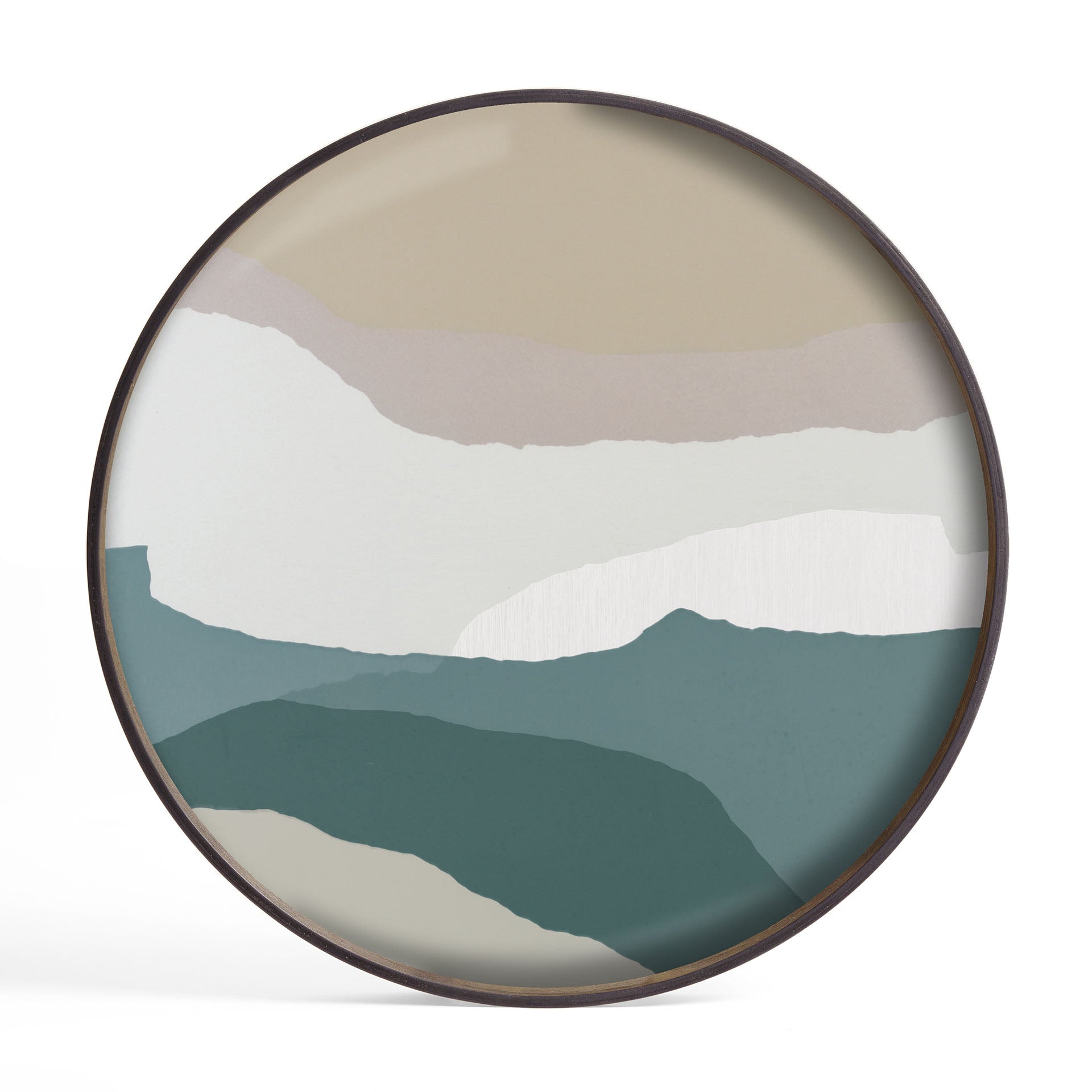 Wabi Sabi Glass Tray - Slate
