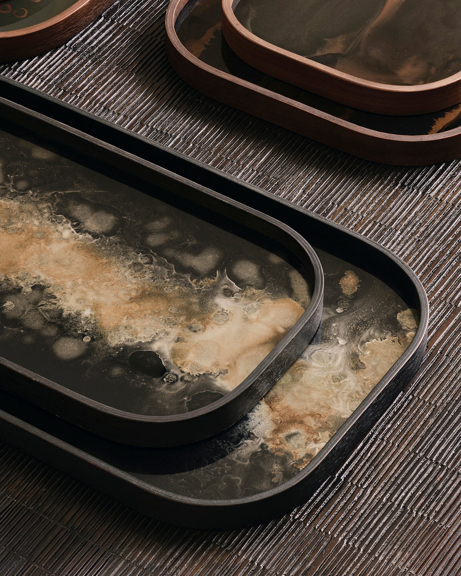 Organic-valet-tray-glass-Black-rectangular-Goode-Studio