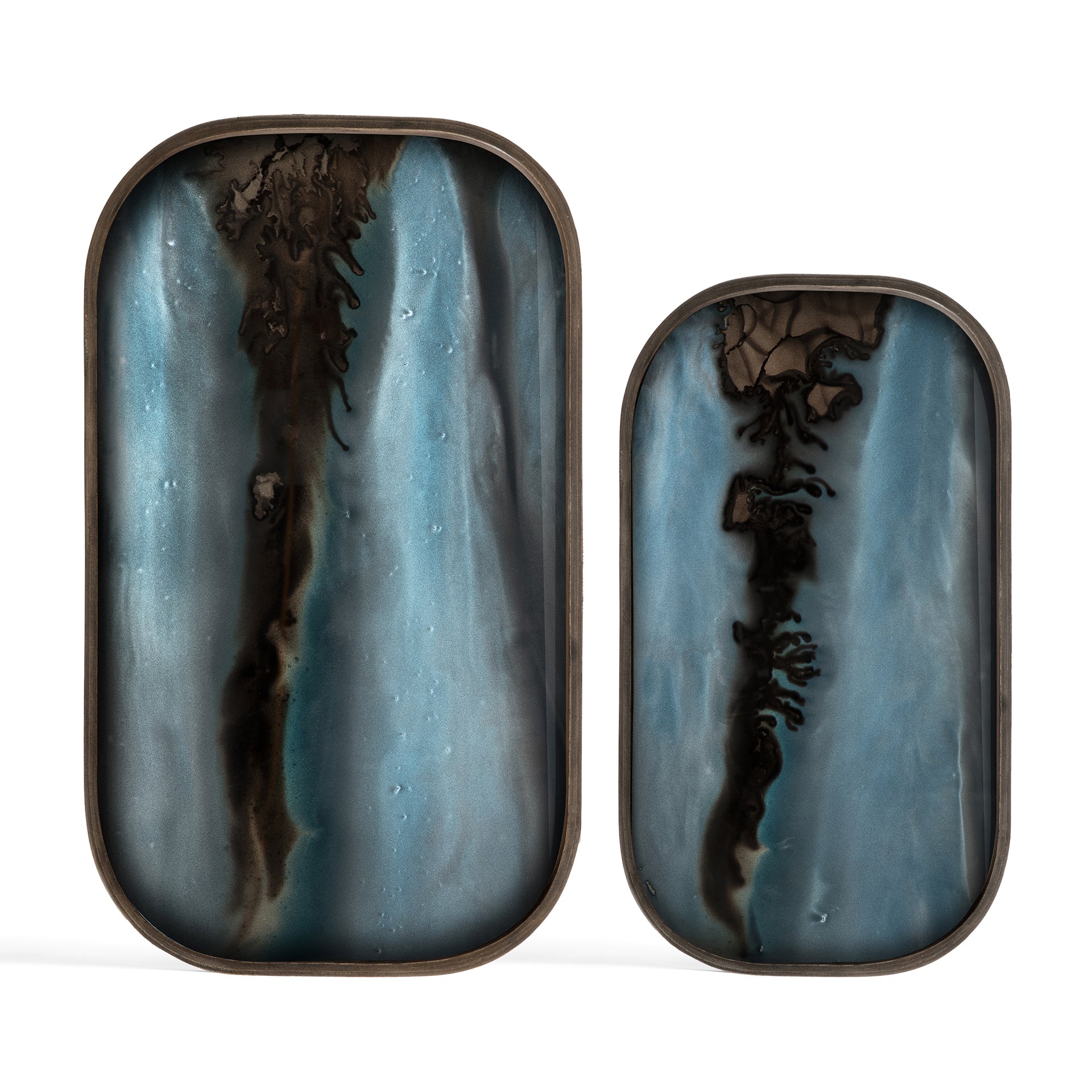 Organic-valet-tray-glass-Gold-rectangular-set-cut-Goode-Studio