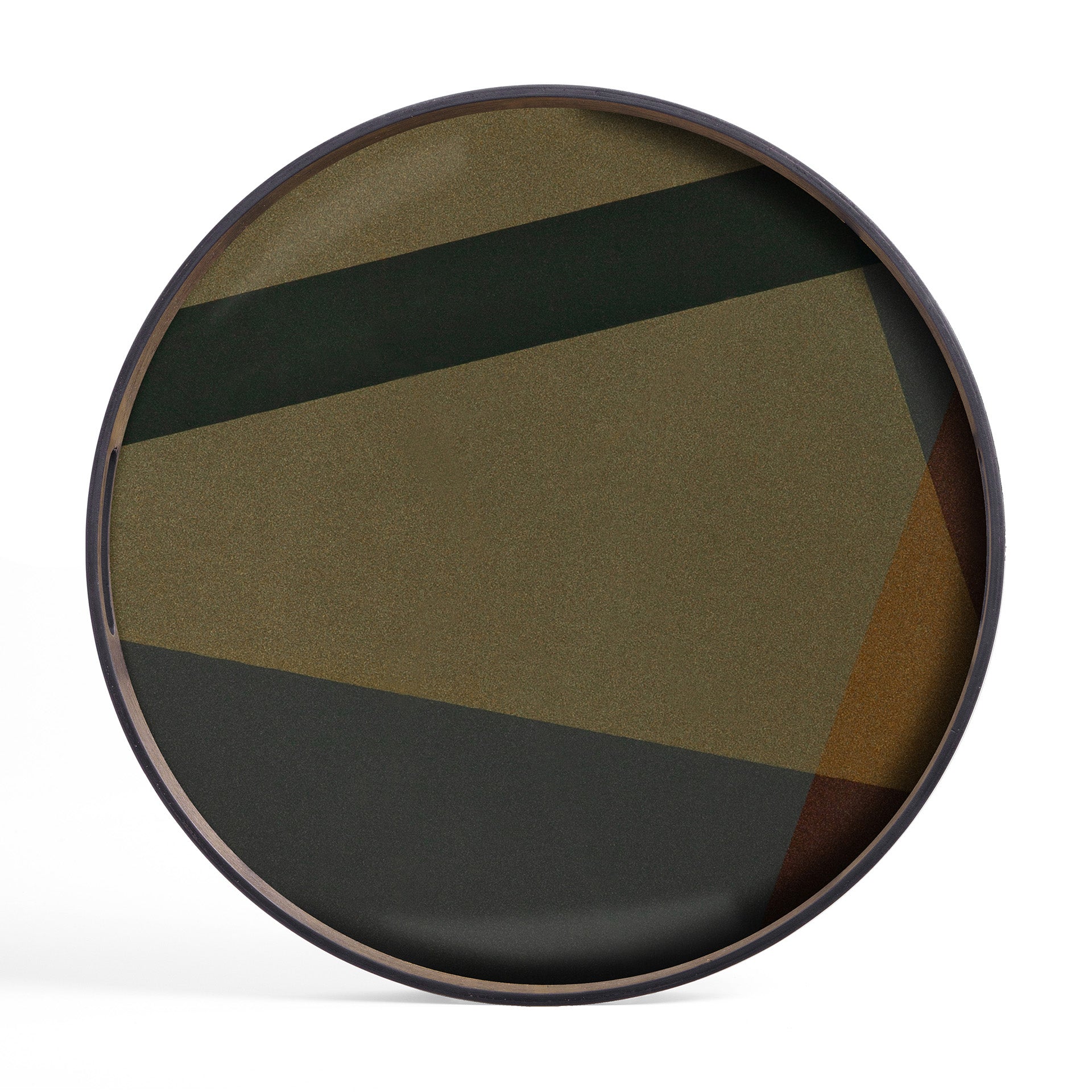 Angle Glass Tray - Slate