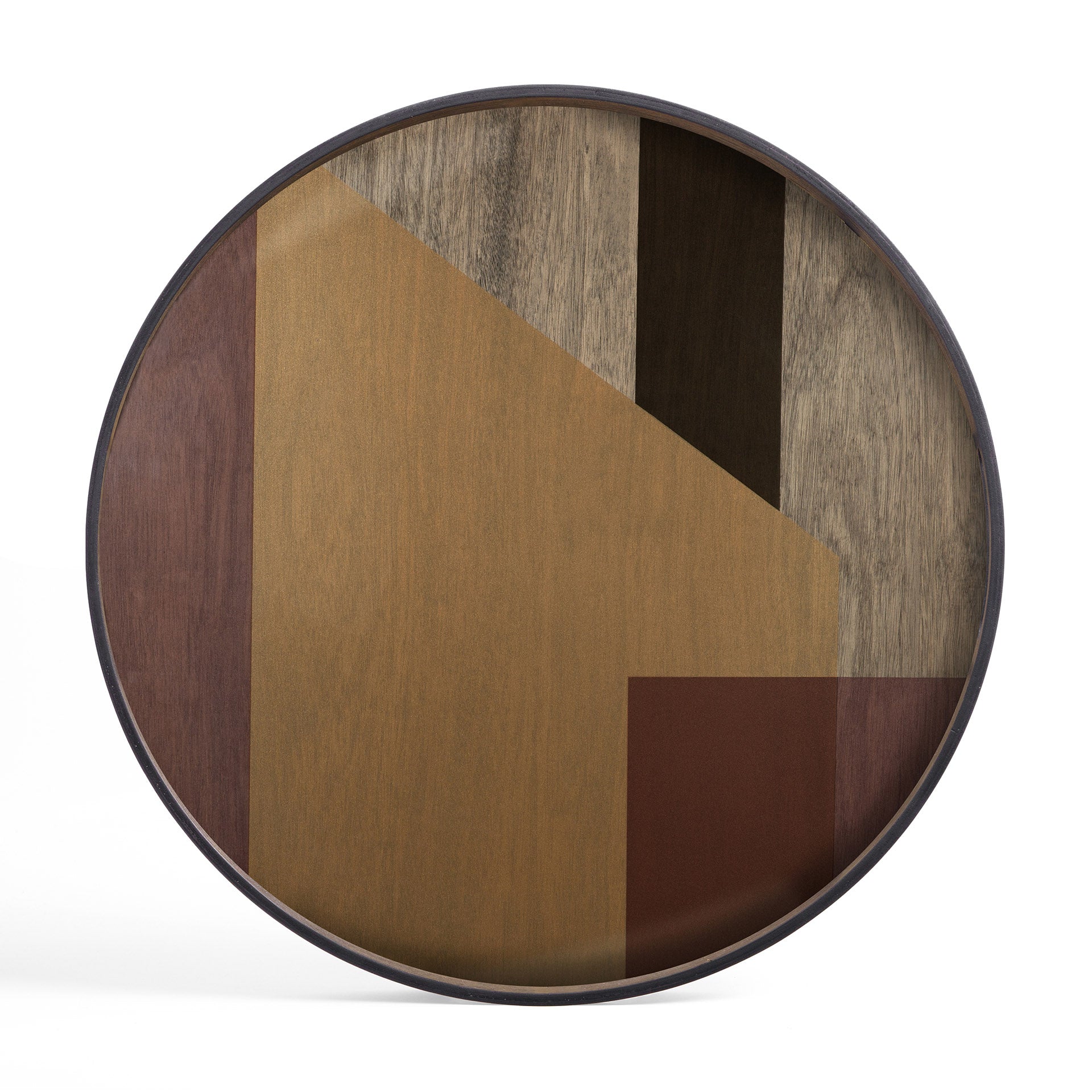 Angle Glass Tray - Bronze