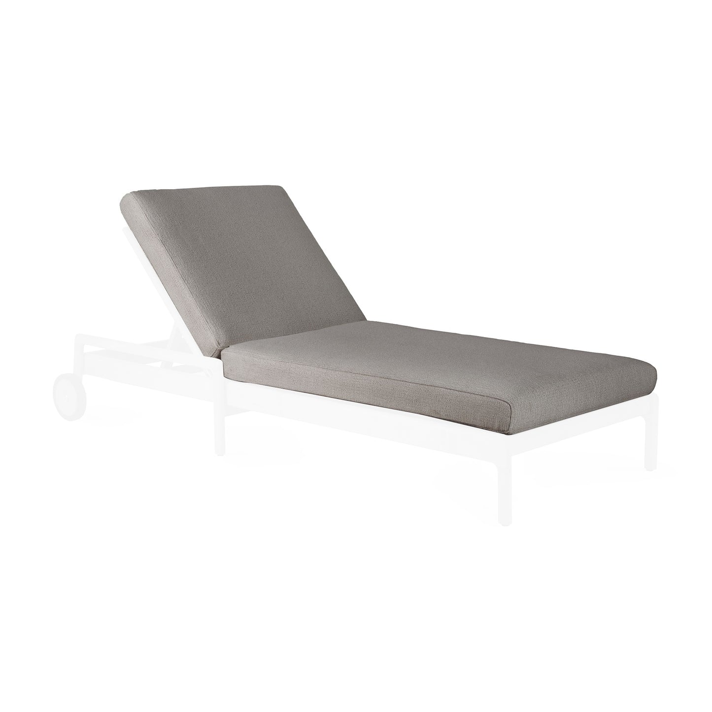 Cushion-for-Teak-Jack-outdoor-adjustable-lounger-mocha-front-cut-Goode-Studio