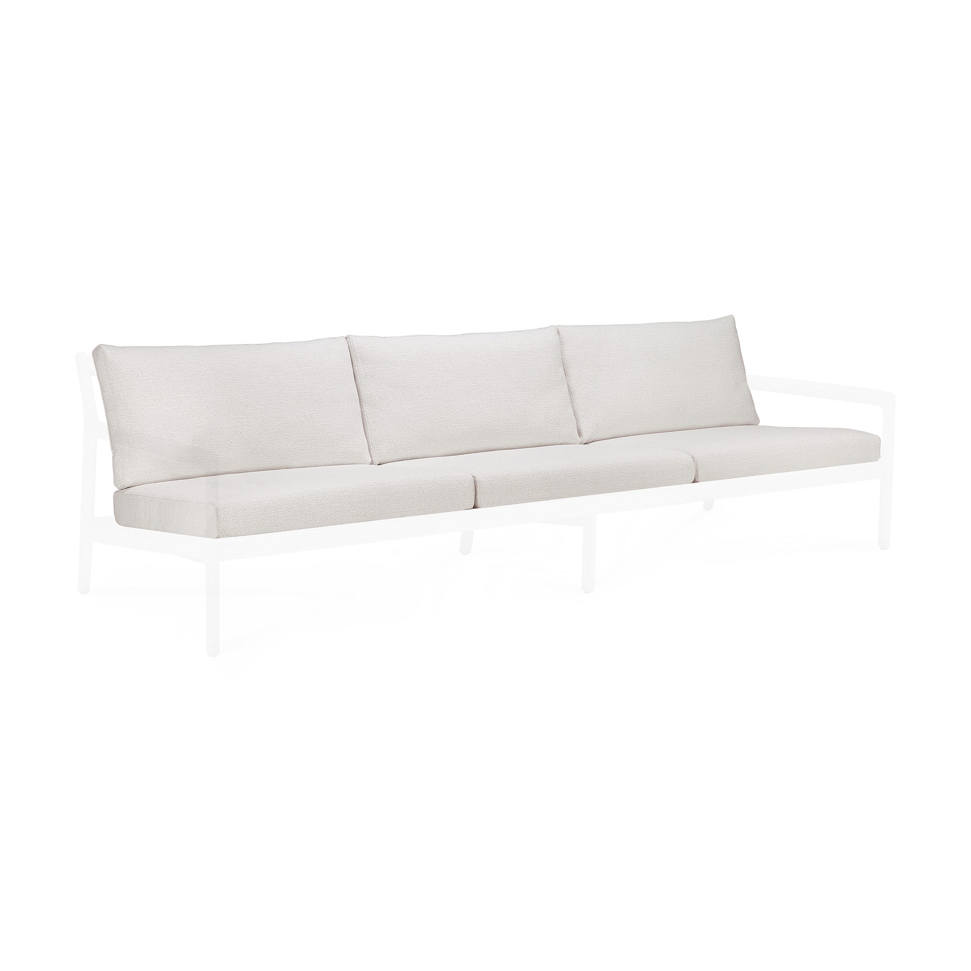 Jack 3 Seater Outdoor Sofa Cushion Set