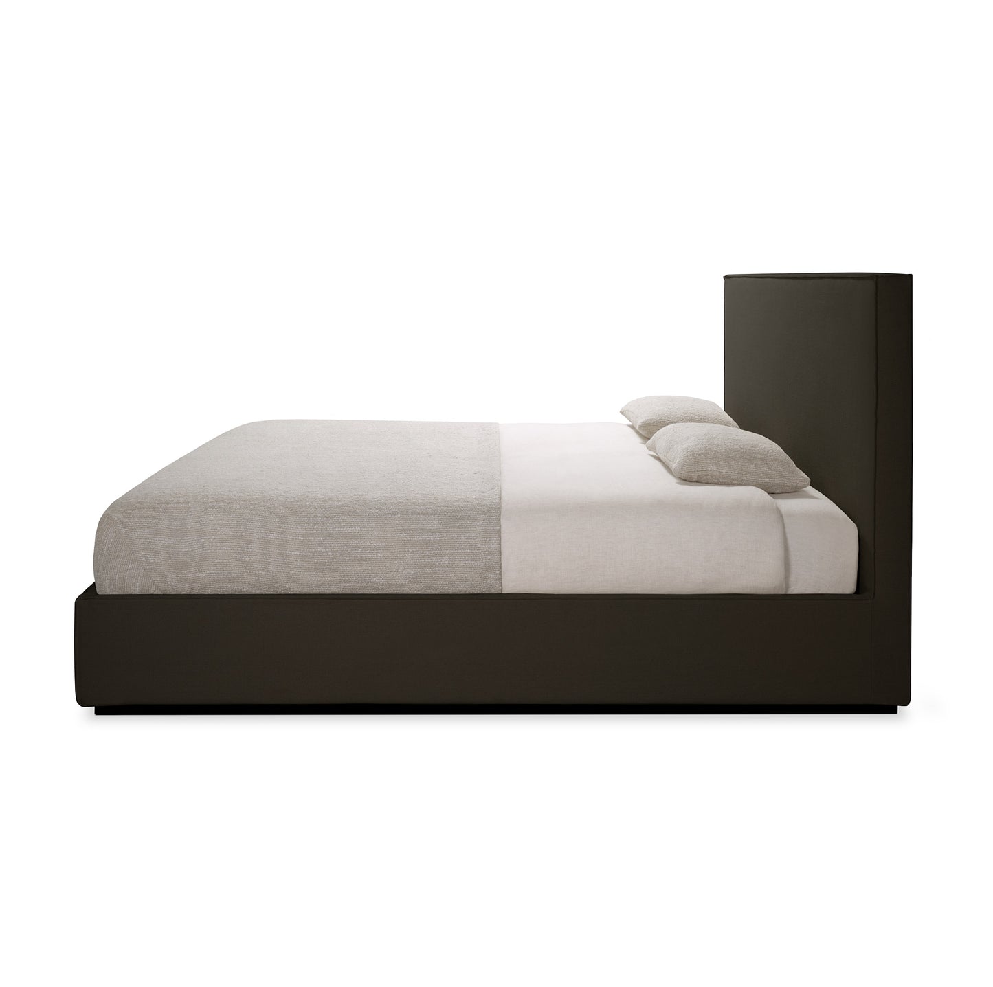 Revive-bed-Grey-Linen-fabric-mattress-Goode-Studio