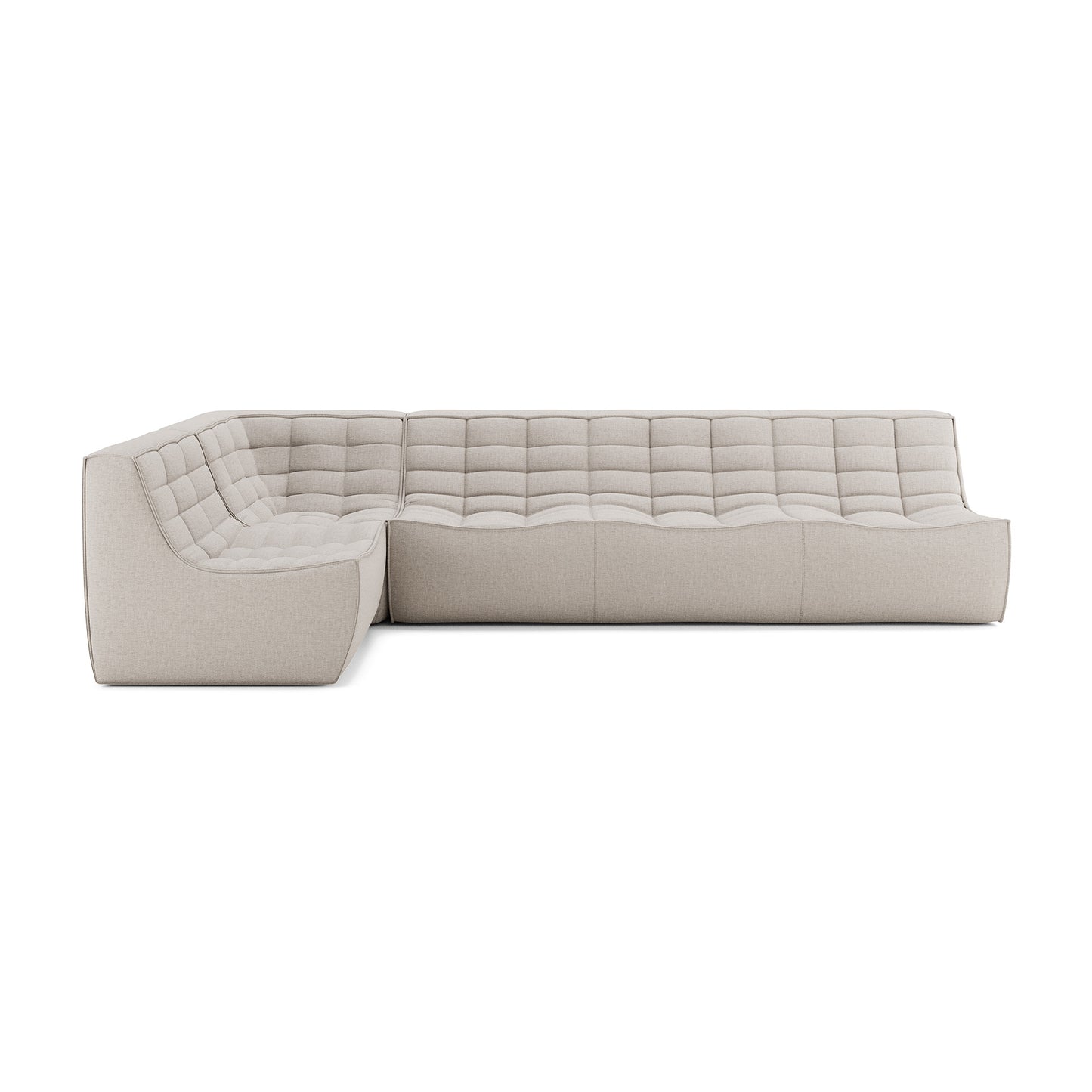 N701 Modular Sofa, Beige - Goode Studio