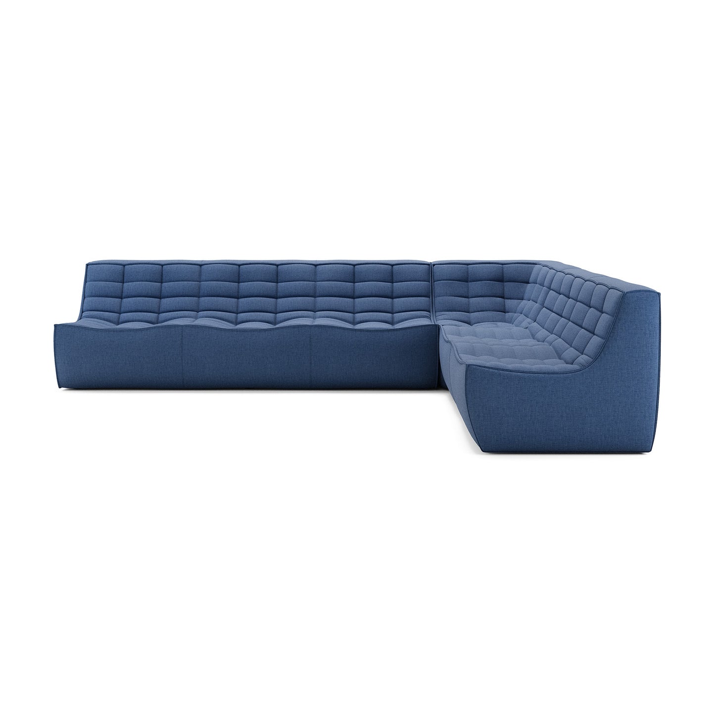 N701 Blue Sectional, 3 Seater - Goode Studio