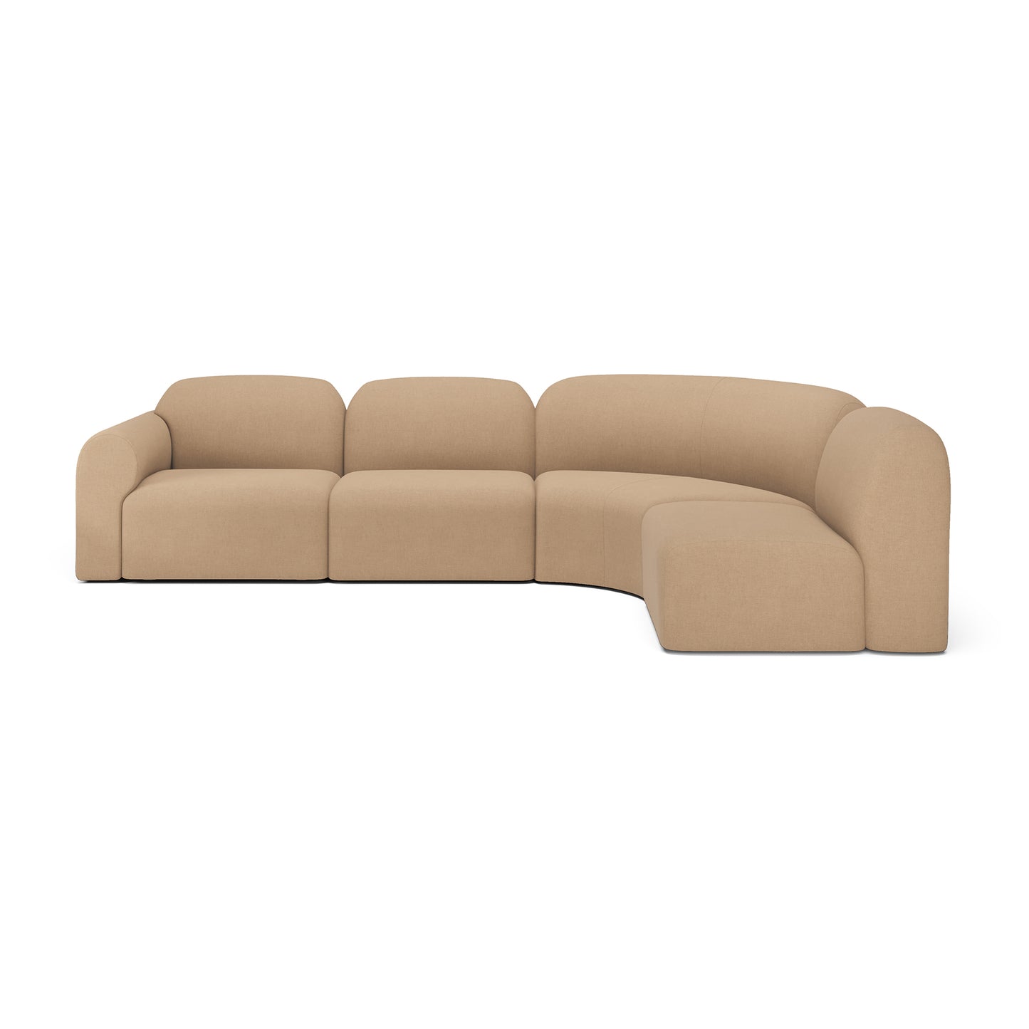 Bulky-modular-sofa-set-Light-Sepia-fabric-front-cut-Goode-Studio