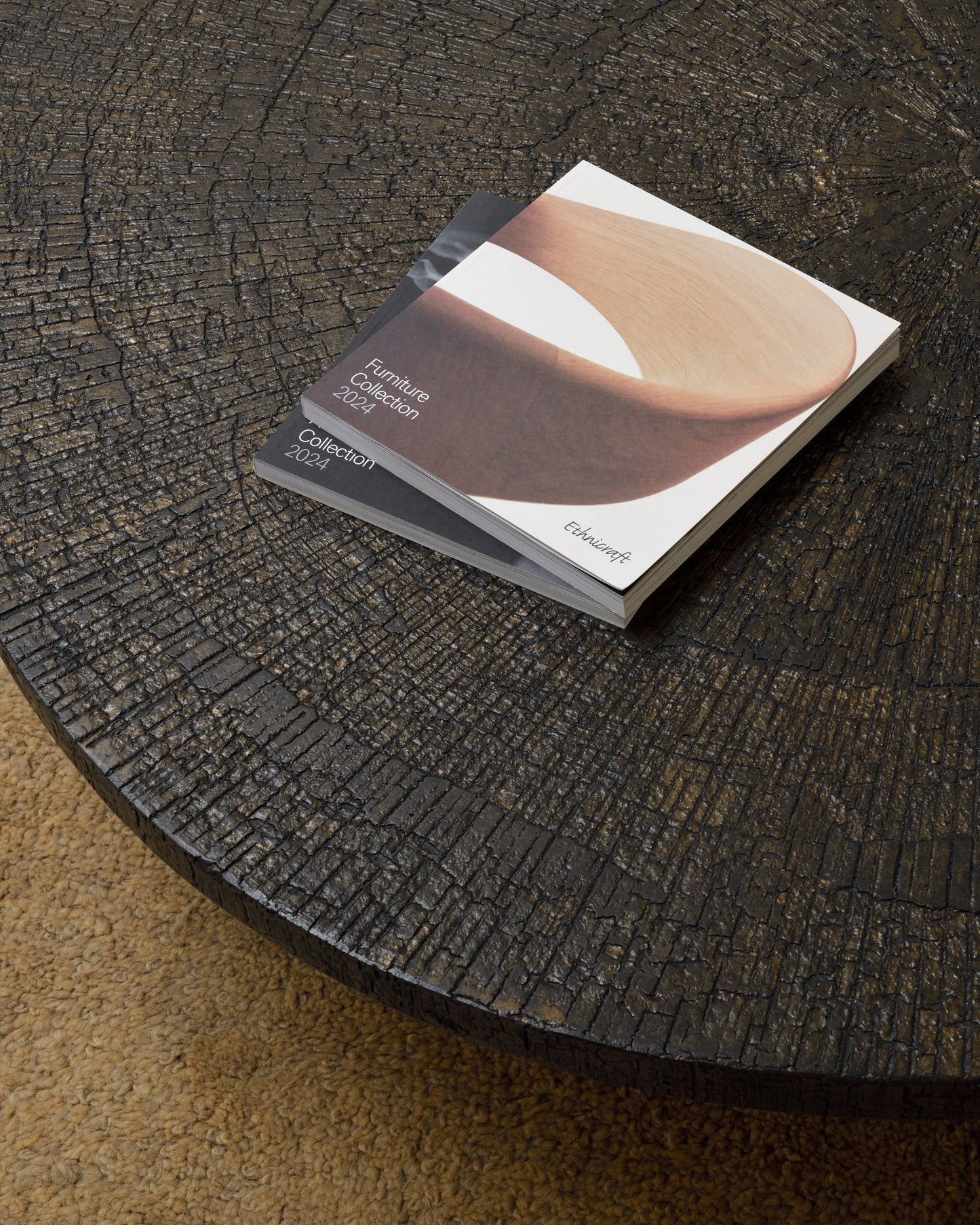 Slice-coffee-table-Dunes-rug-cumin-Goode-Studio