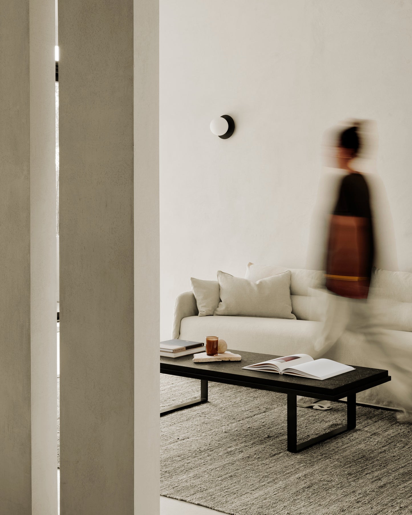 Stability-coffee-table-Umber-Weave sofa-3-seater-Bone-Lin-cushion-Sand-2-Goode-Studio