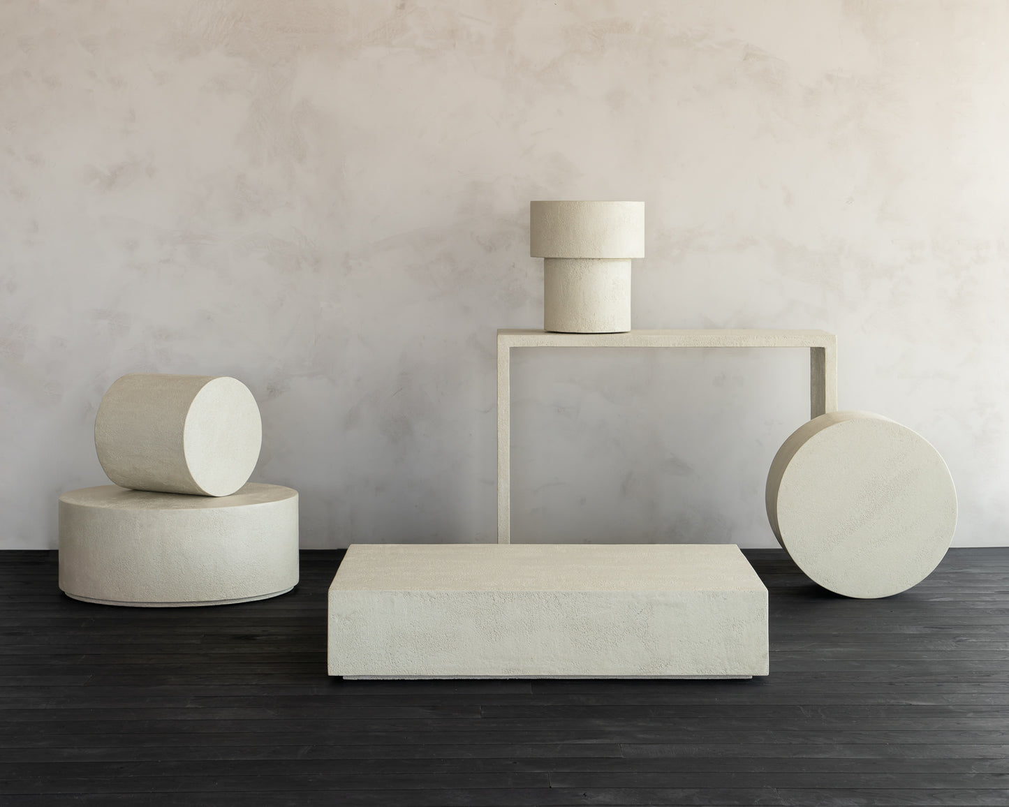 Elements Round Coffee Table, Small - Goode Studio