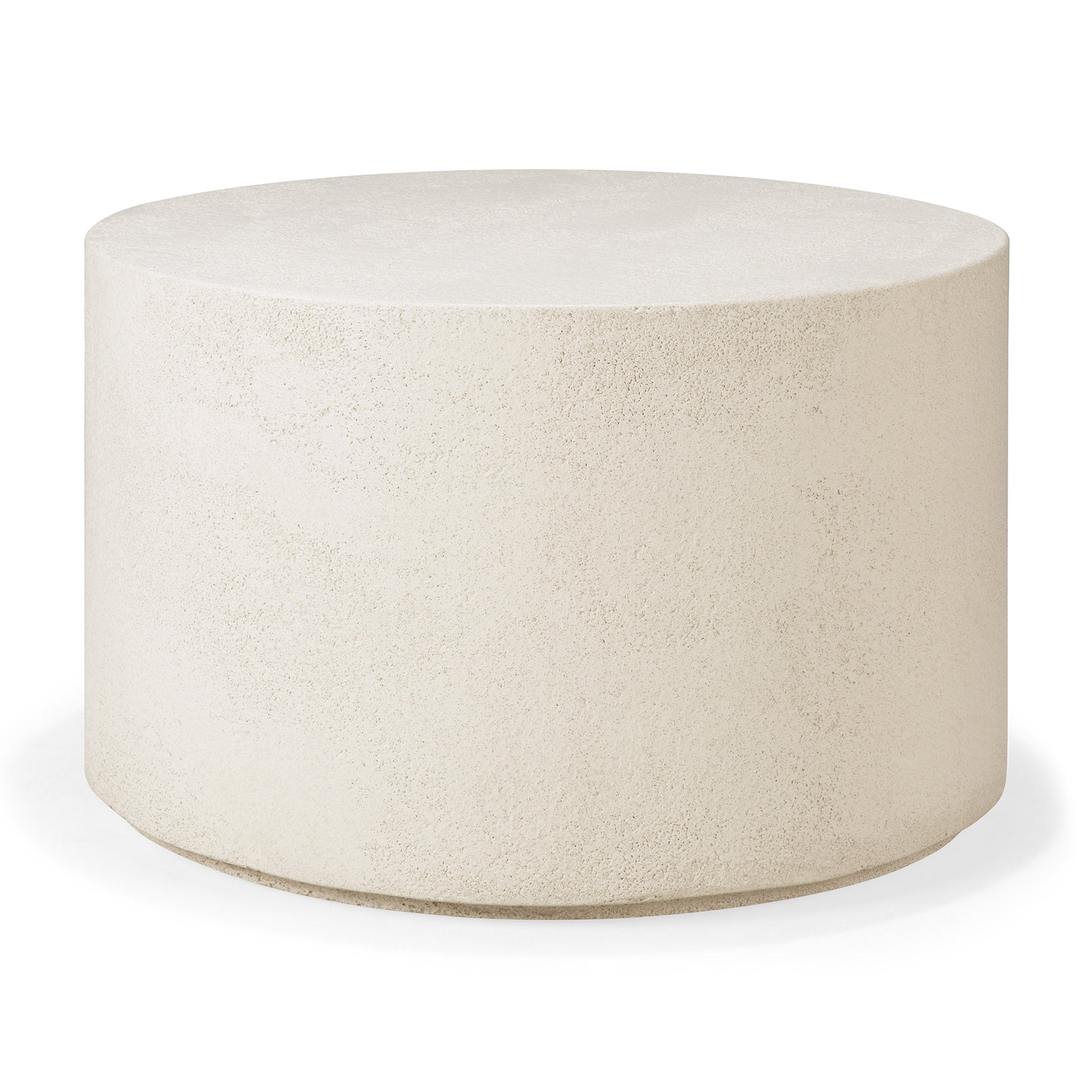 Elements-coffee-table-microcement-off-white-round-front-cut-Goode-Studio