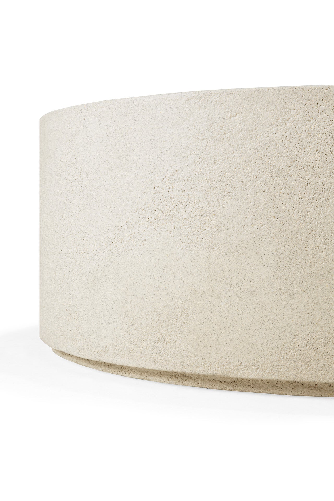 Elements-coffee-table-microcement-off-white-round-Goode-Studio