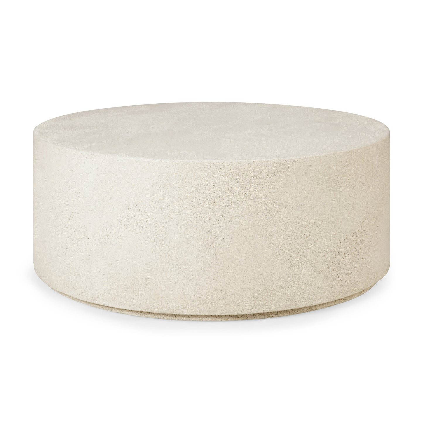 Elements-coffee-table-microcement-off-white-round-front-cut-Goode-Studio