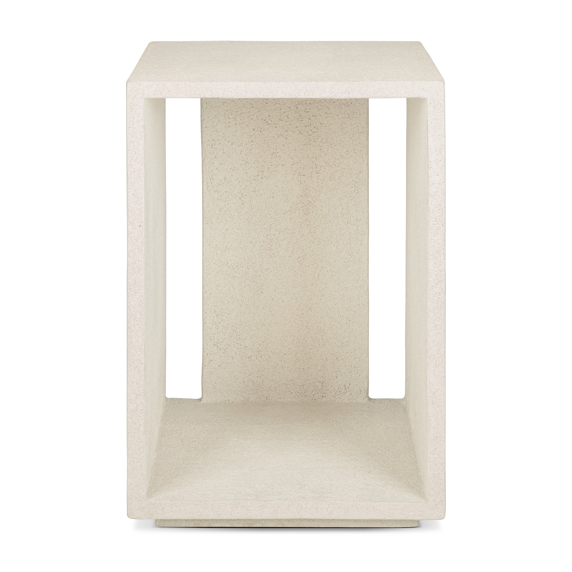 Elements-bedside-table-varnished-microcement-Off-White-front-cut-Goode-Studio