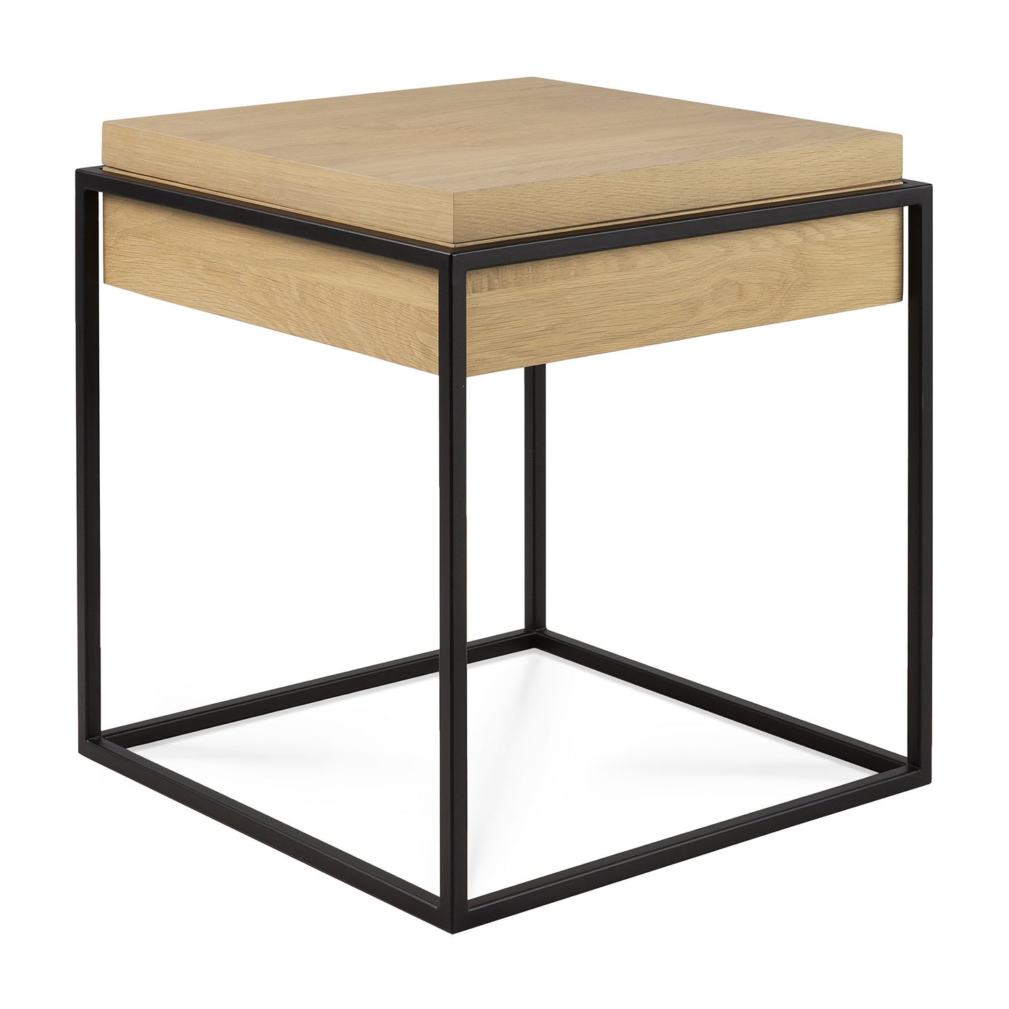 Oak-Monolit-side-table-side-cut-Goode-Studio