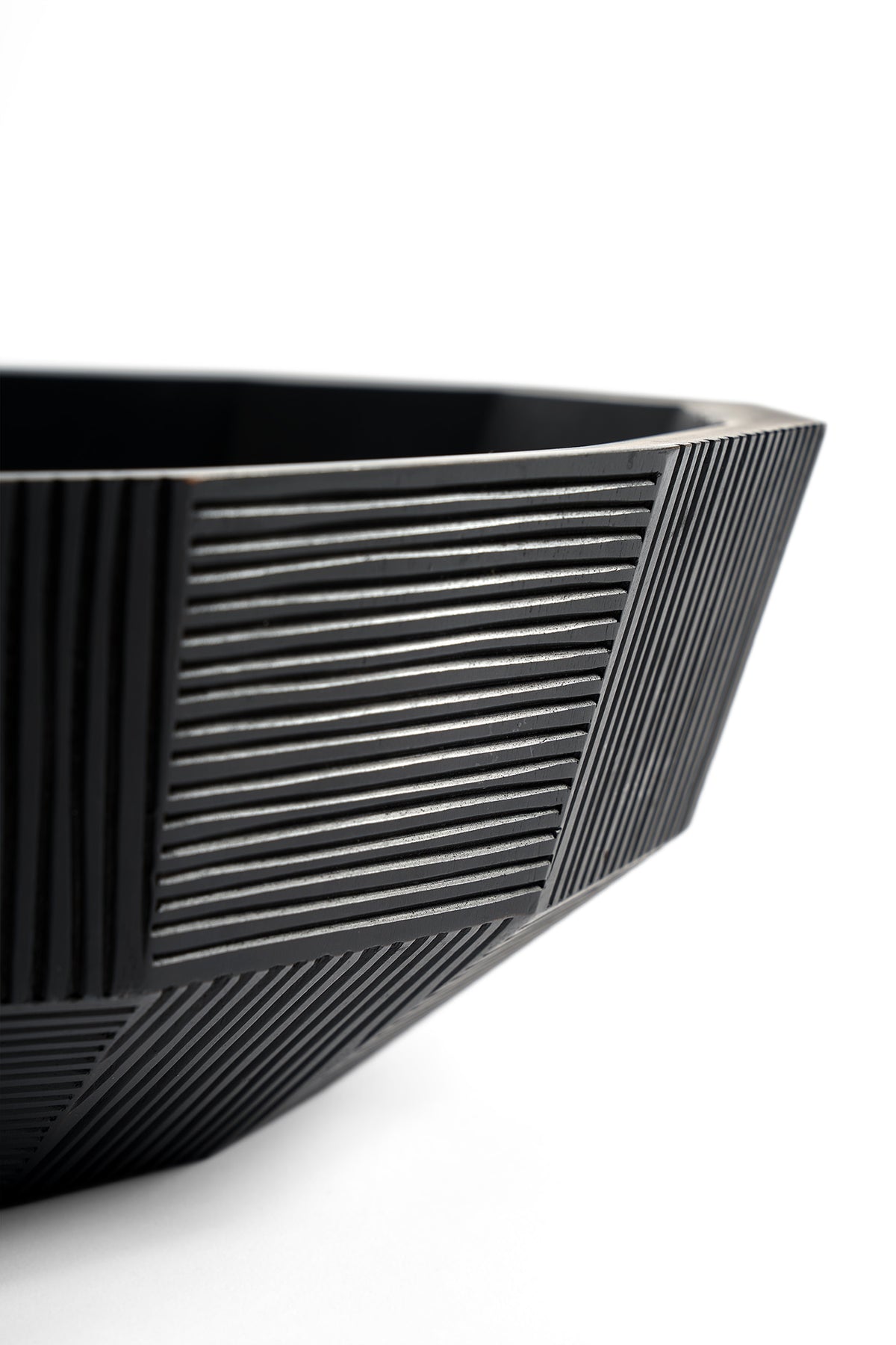 Black-Striped-bowl-mahogany-Goode-Studio