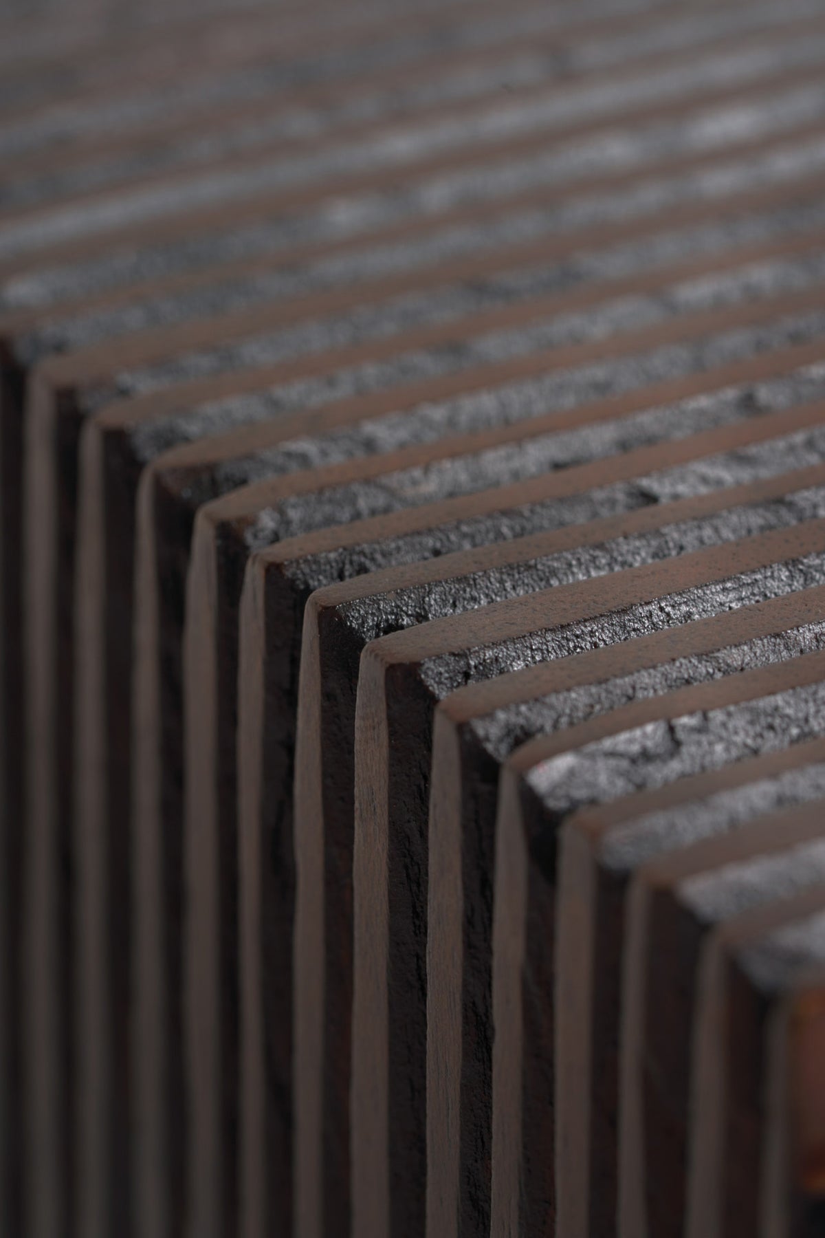 Grooves-Book-Ends-Sets-Dark-Brown-Goode-Studio