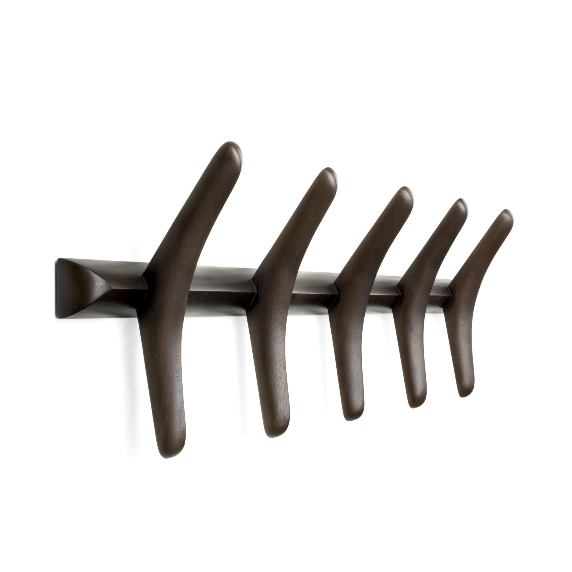Mahogany-PI-Wall-coat-rack-dark-brown-side-cut-Goode-Studio