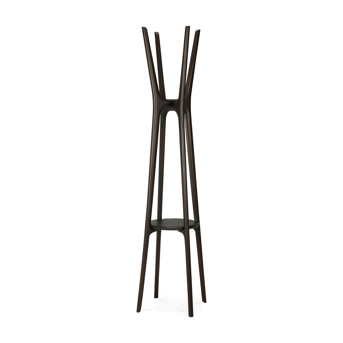 PI-coat-stand-varnished-mahogany-dark-brown-side-cut-Goode-Studio