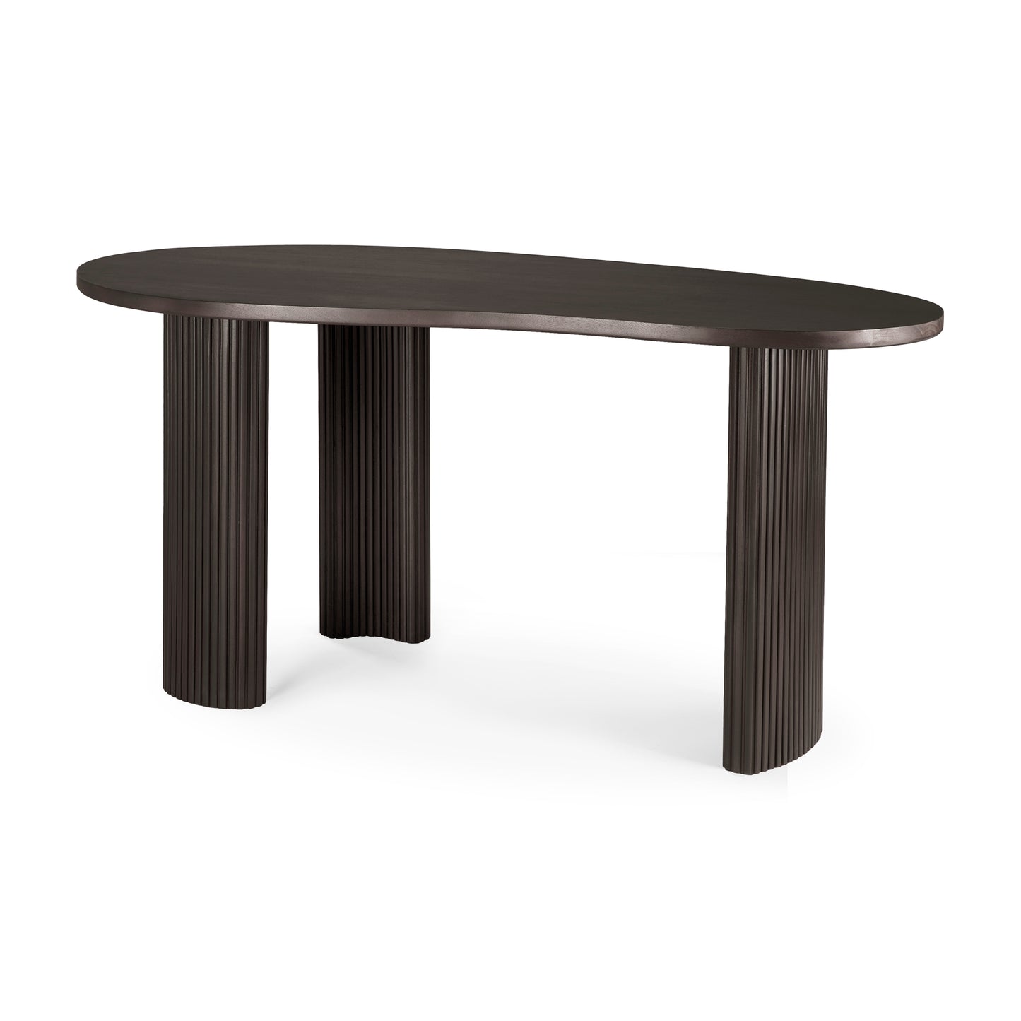 Boomerang-desk-varnished-mahogany-dark-brown-side-cut-Goode-Studio