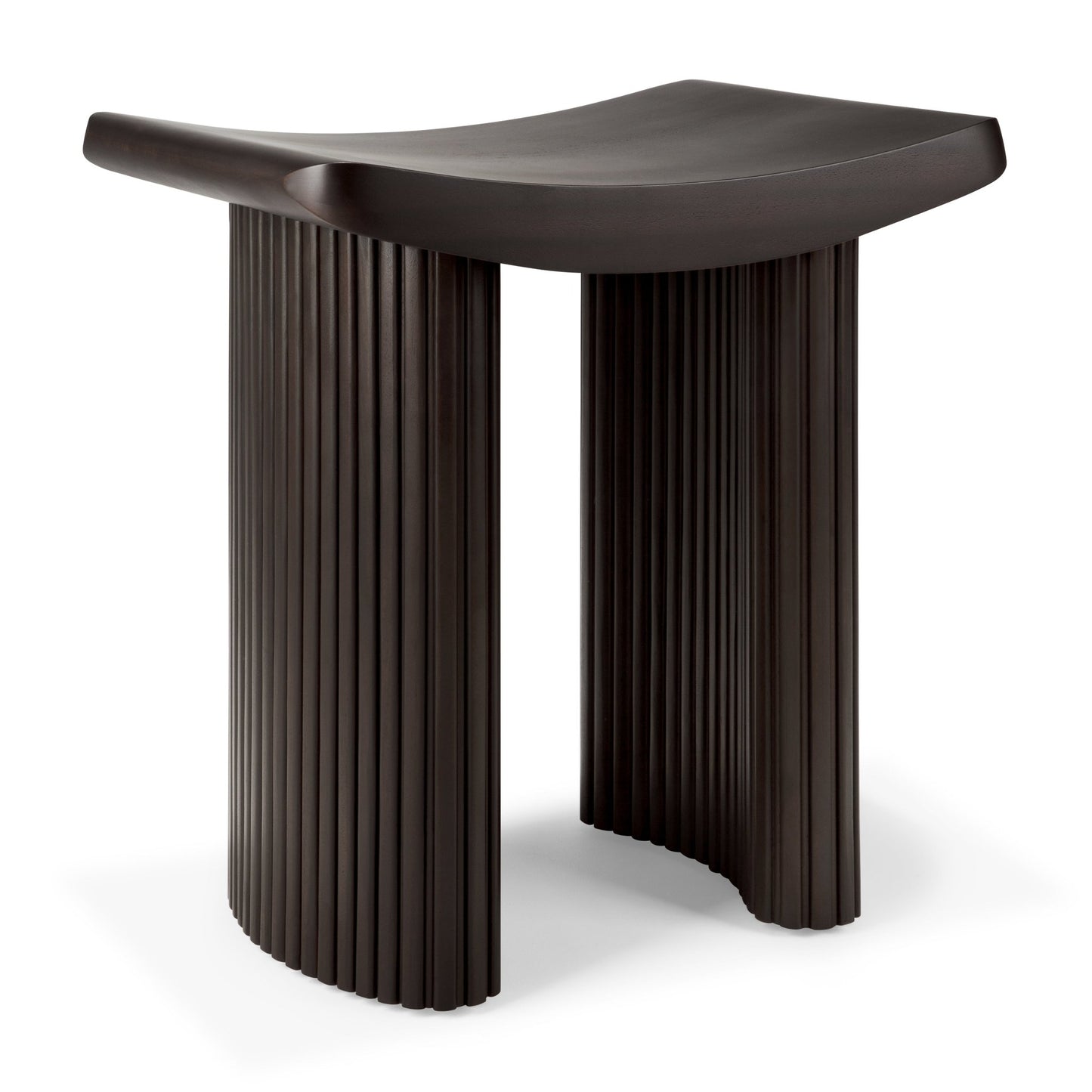 Roller-Max-stool-varnished-mahogany-dark-brown-48-side-cut-Goode-Studio