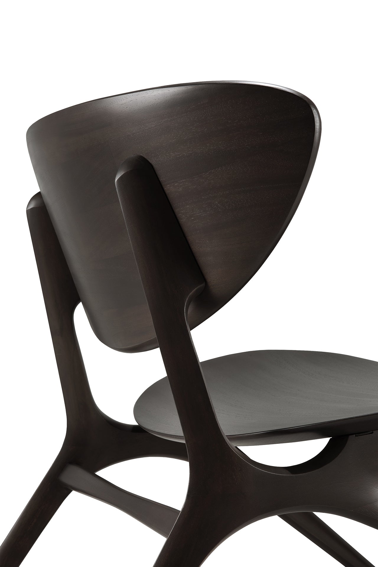 Eye Lounge Chair-varnished-mahogany-dark-brown-Goode-Studio