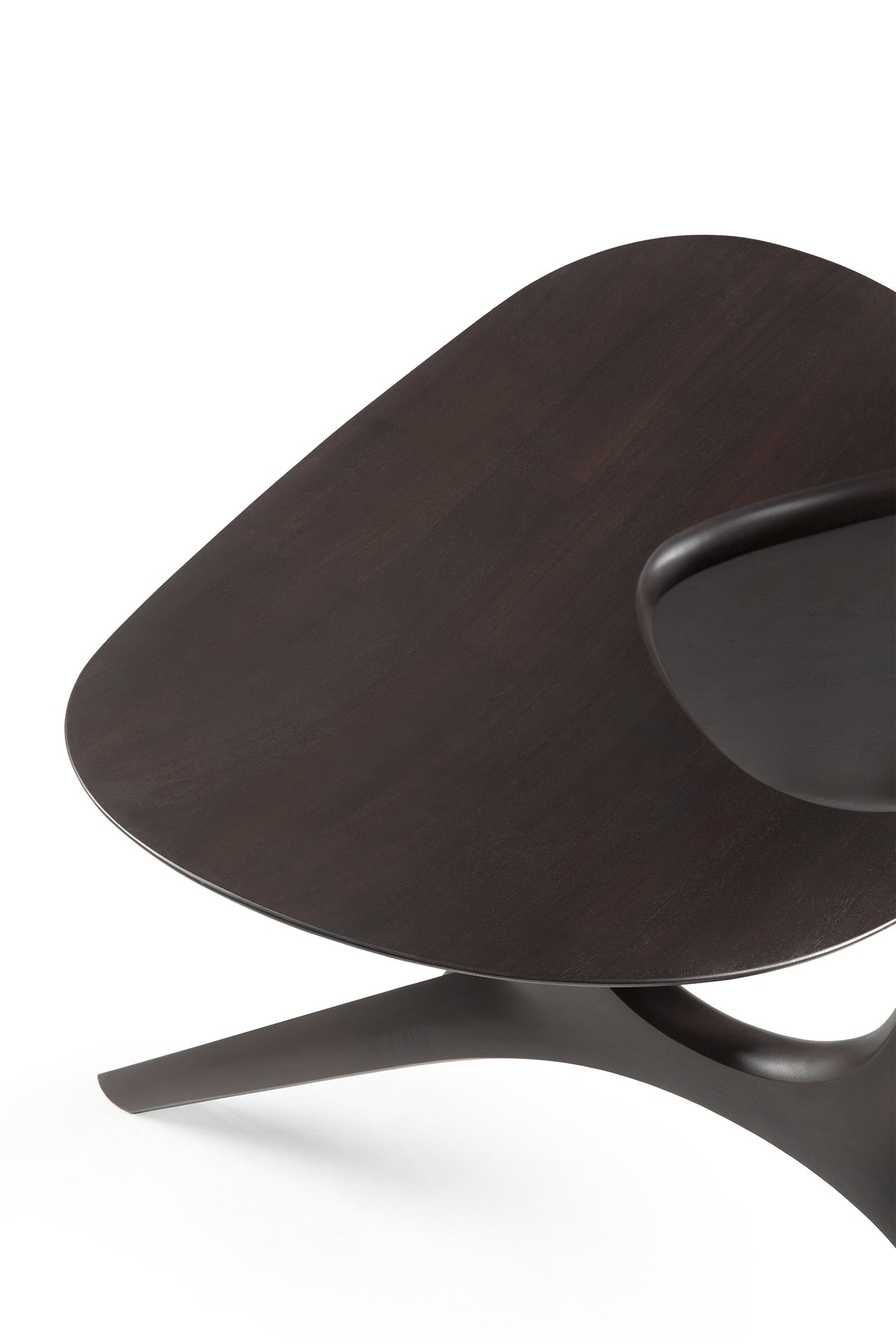 Eye Lounge Chair-varnished-mahogany-dark-brown-Goode-Studio