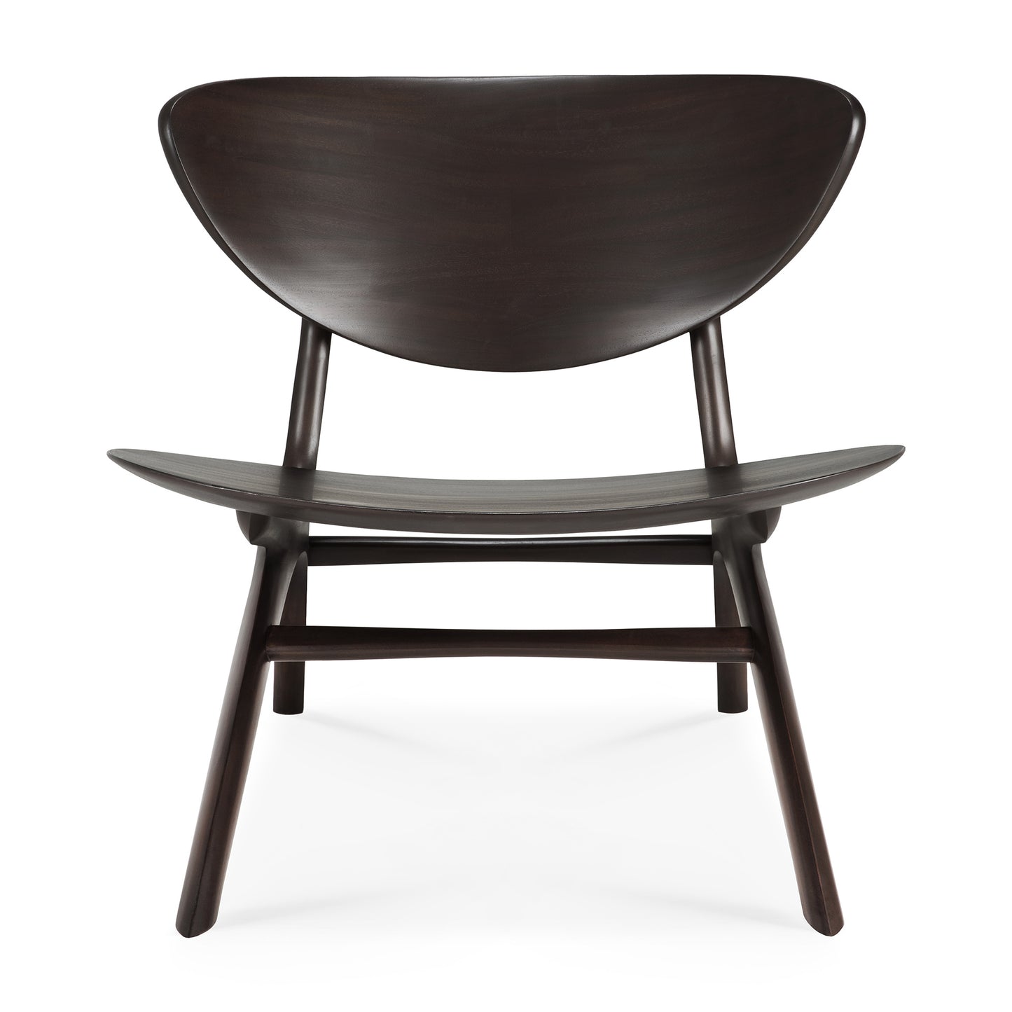 Eye Lounge Chair-varnished-mahogany-dark-brown-side-cut-Goode-Studio