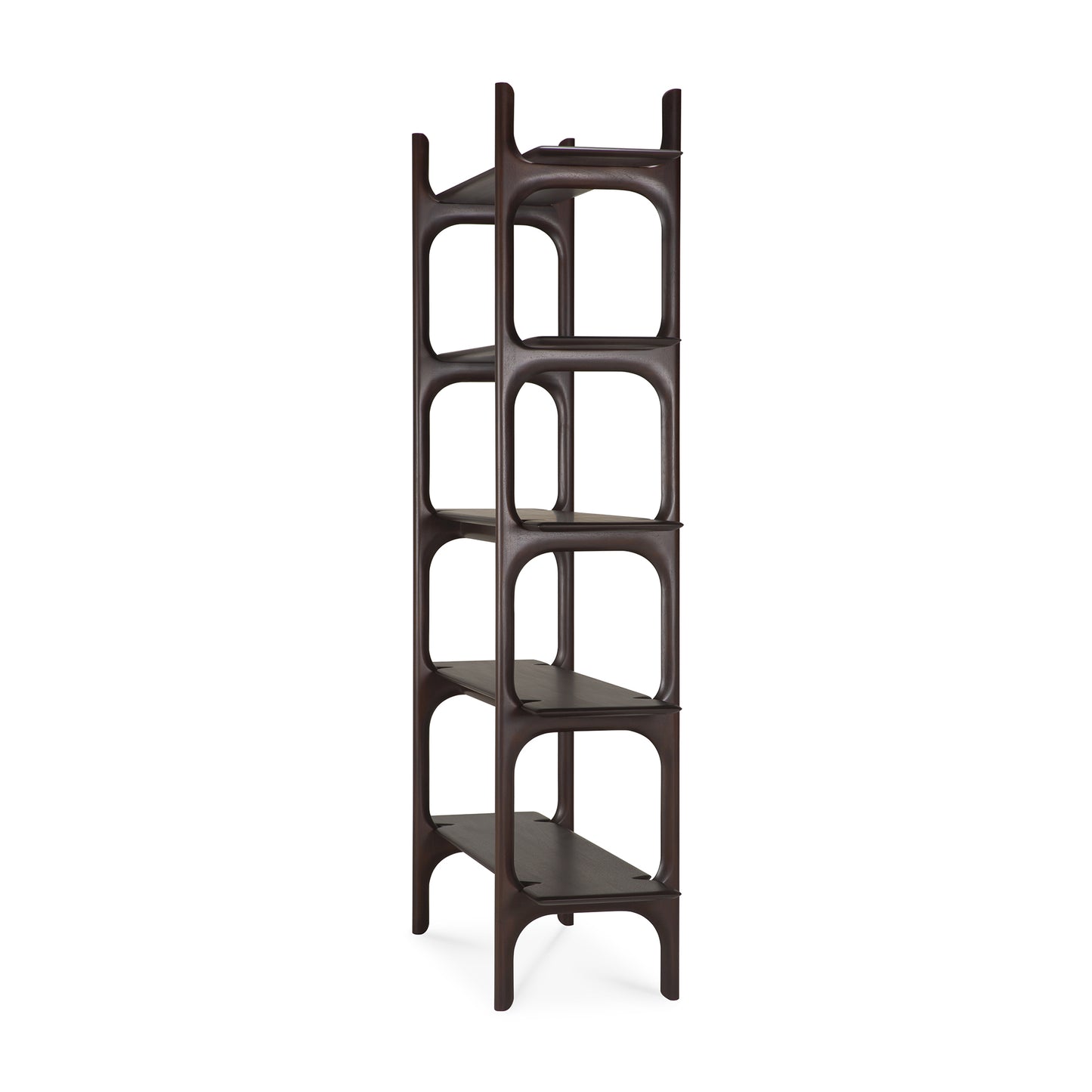 PI-Rack-5-shelves-varnished-mahogany-dark-brown-Goode-Studio