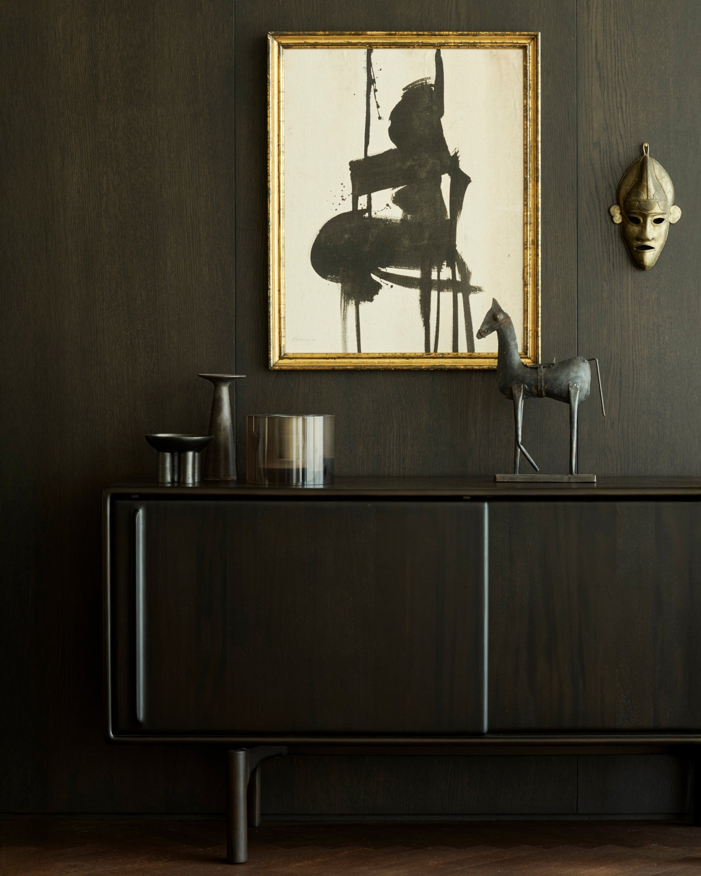 Flow sideboard-varnished-mahogany-Rose-Brown-Goode-Studio