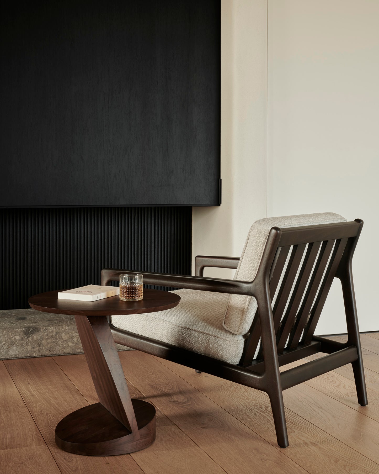 Jack-lounge-chair-Oblic-side-table-Goode-Studio