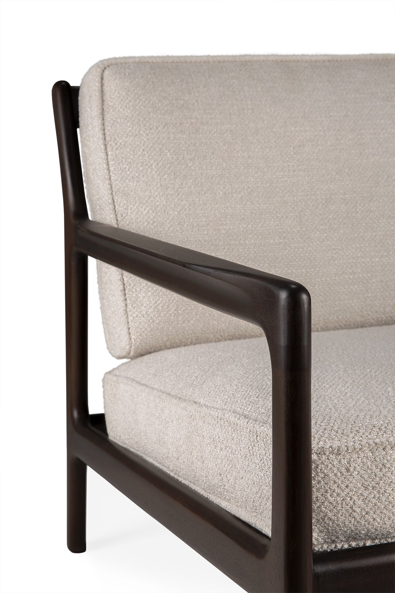 Jack-lounge-chair-varnished-mahogany-dark-brown-Ivory-fabric-Goode-Studio