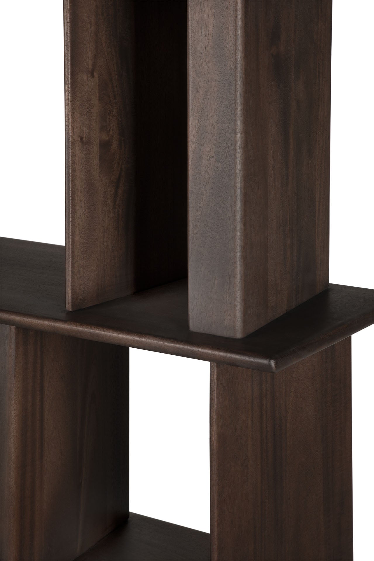 Block racks-varnished-mahogany-Espresso-Matte-Goode-Studio
