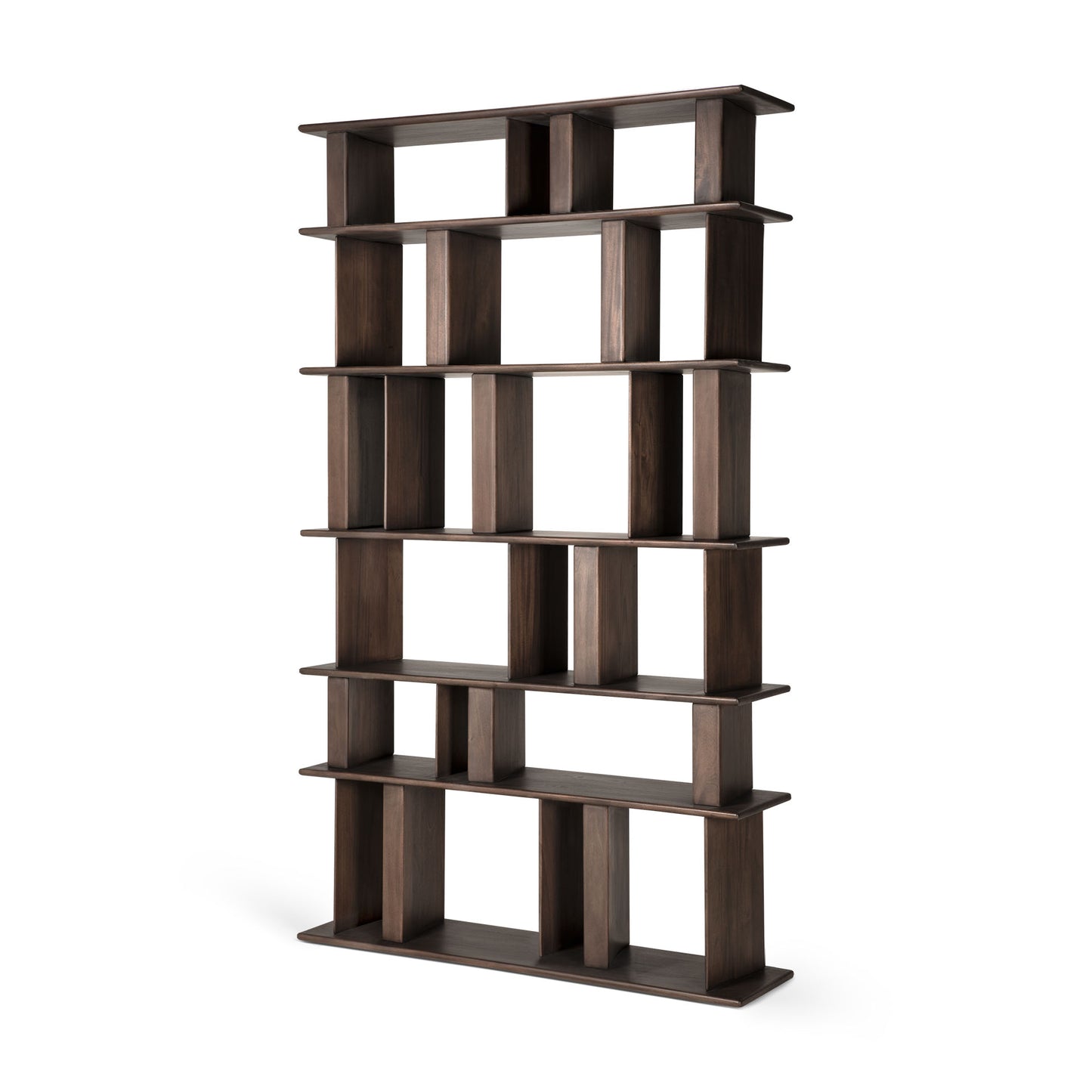 Block racks-varnished-mahogany-Espresso-Matte-side-cut-Goode-Studio
