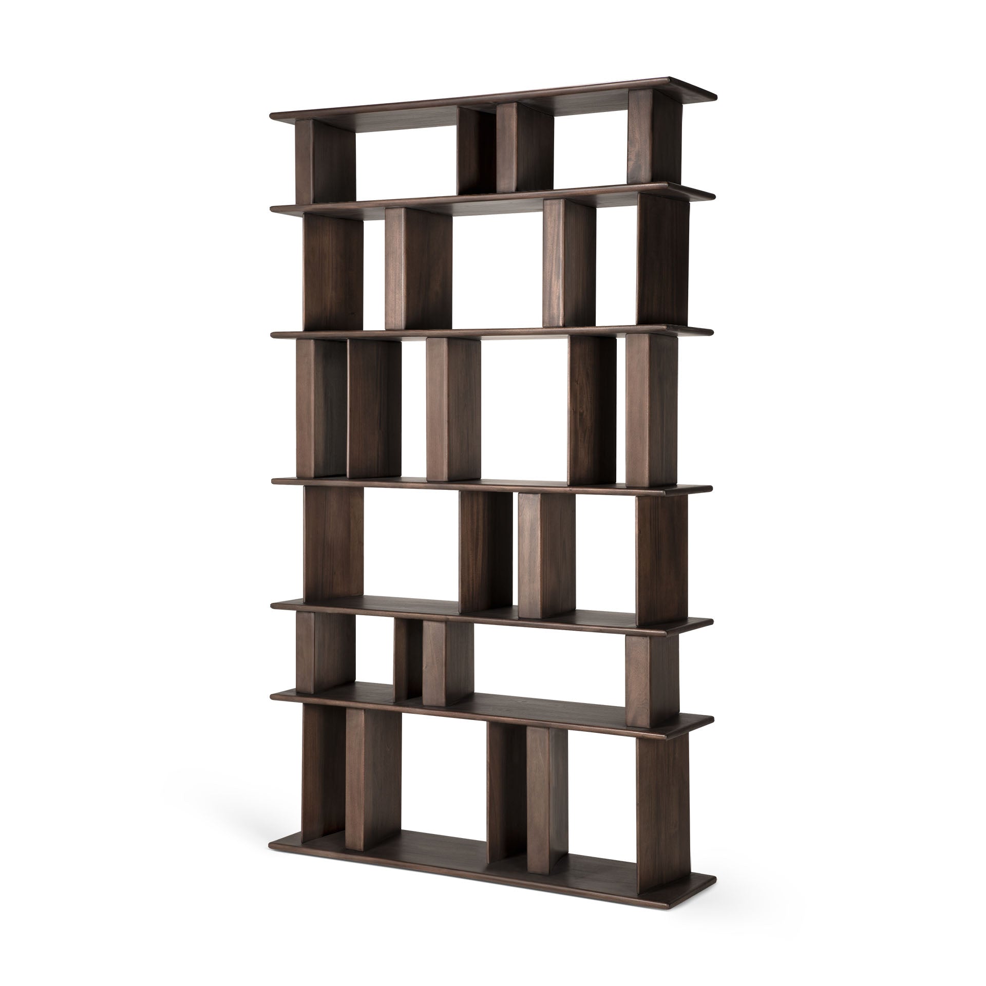 Block-rack-varnished-mahogany-Espresso-Matte-side-cut-Goode-Studio