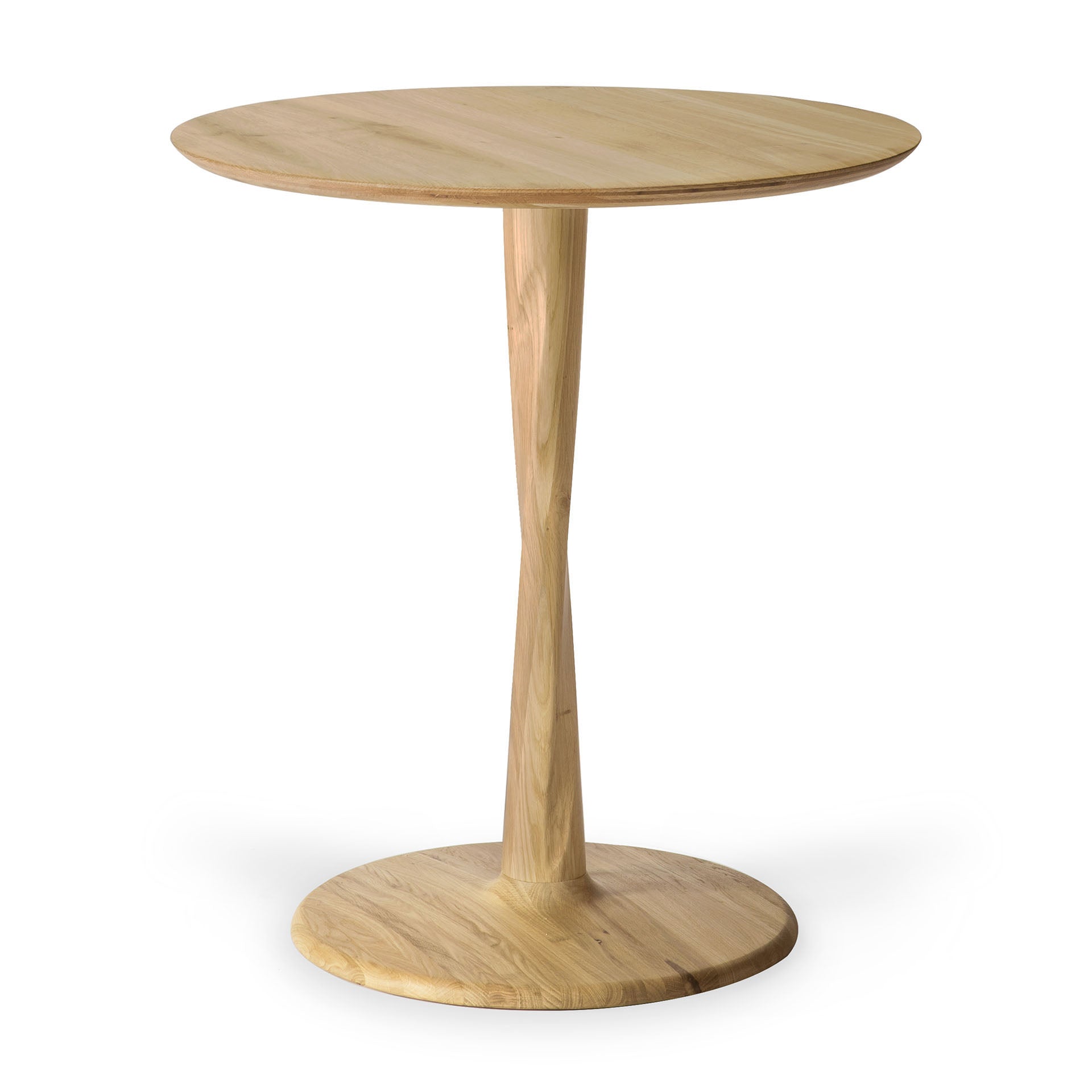 Torsion Dining Table Round, Oak