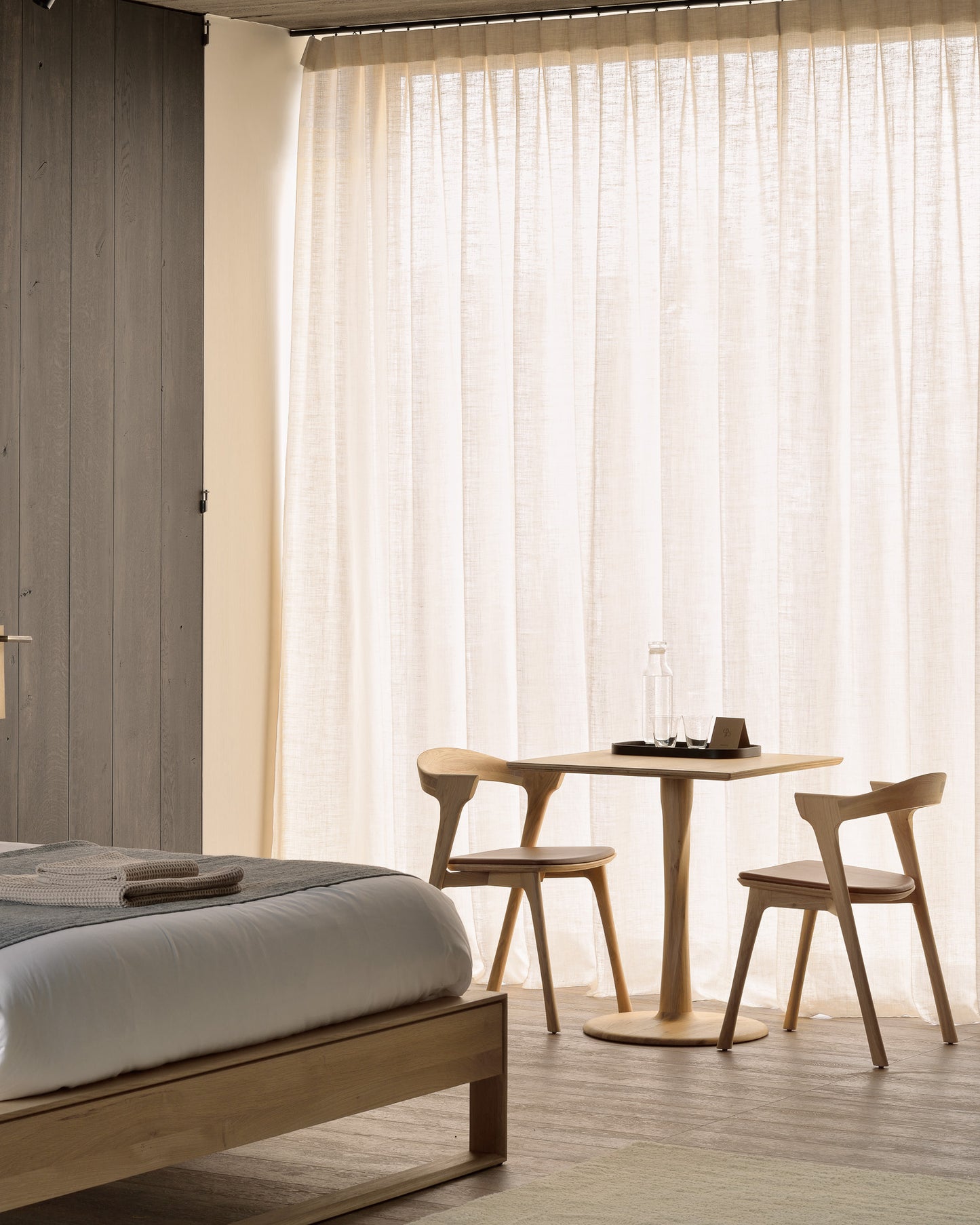 Torsion Dining Table, Oak, Square - Goode Studio