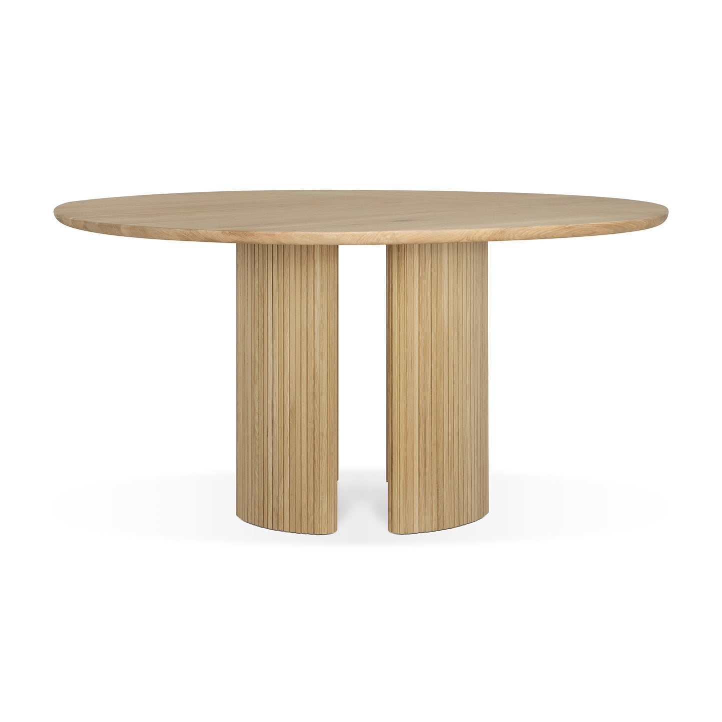 Roller Max dining table solid wood for hospitality seating
