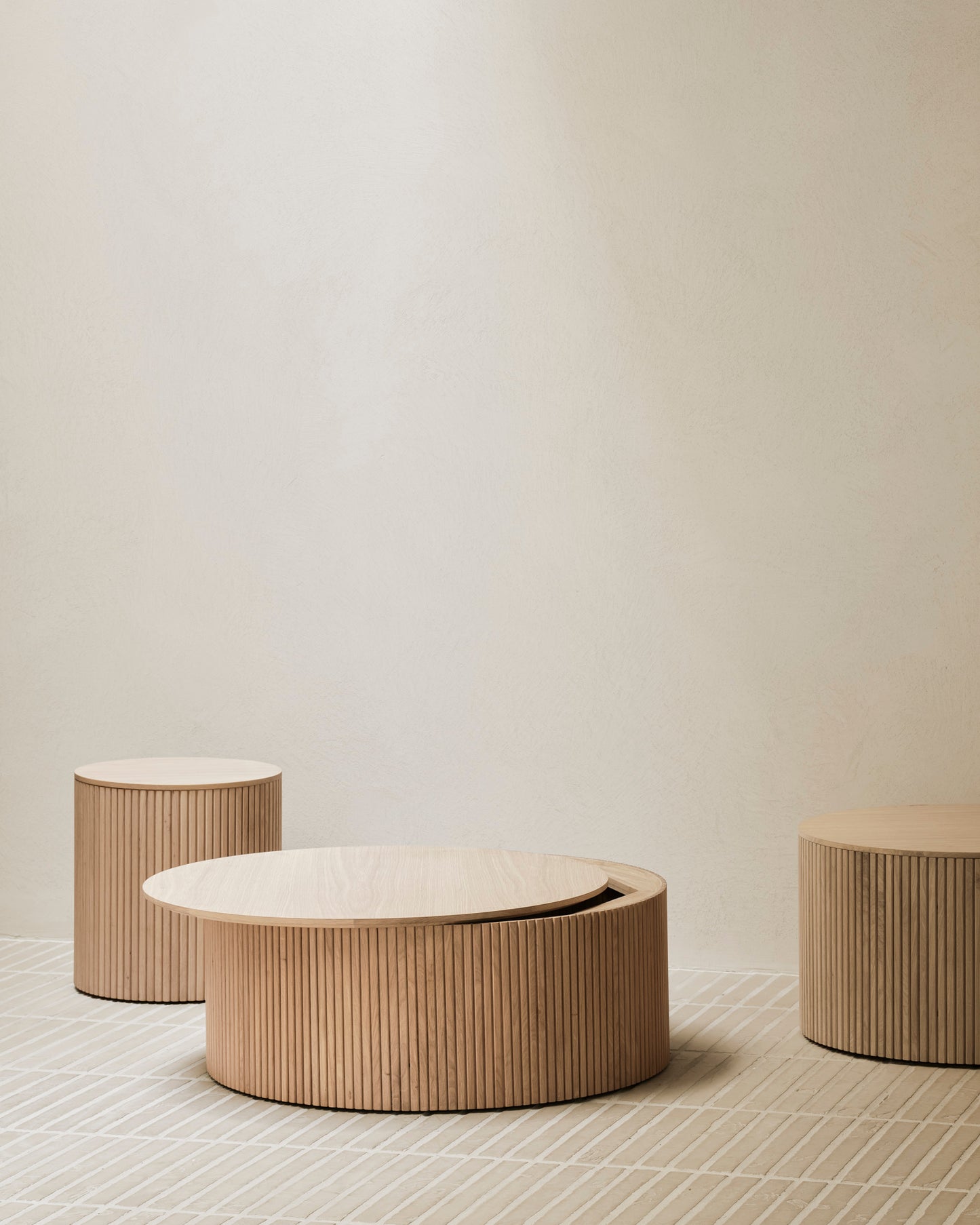 Roller-Max-coffee-table-oak-Roller-Max-side-table-oak-Goode-Studio