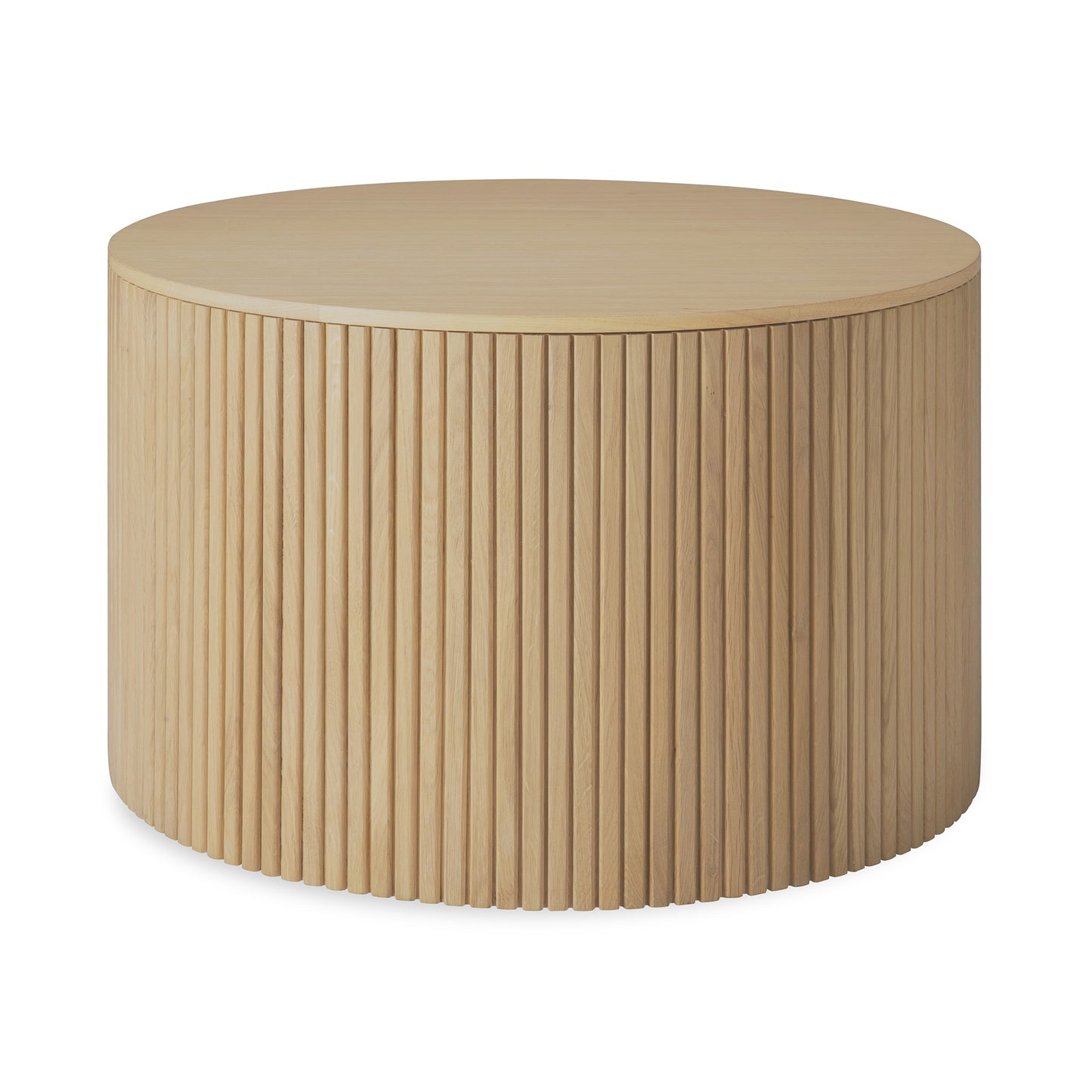 Roller-Max-coffee-table-oak-round-front-cut-Goode-Studio