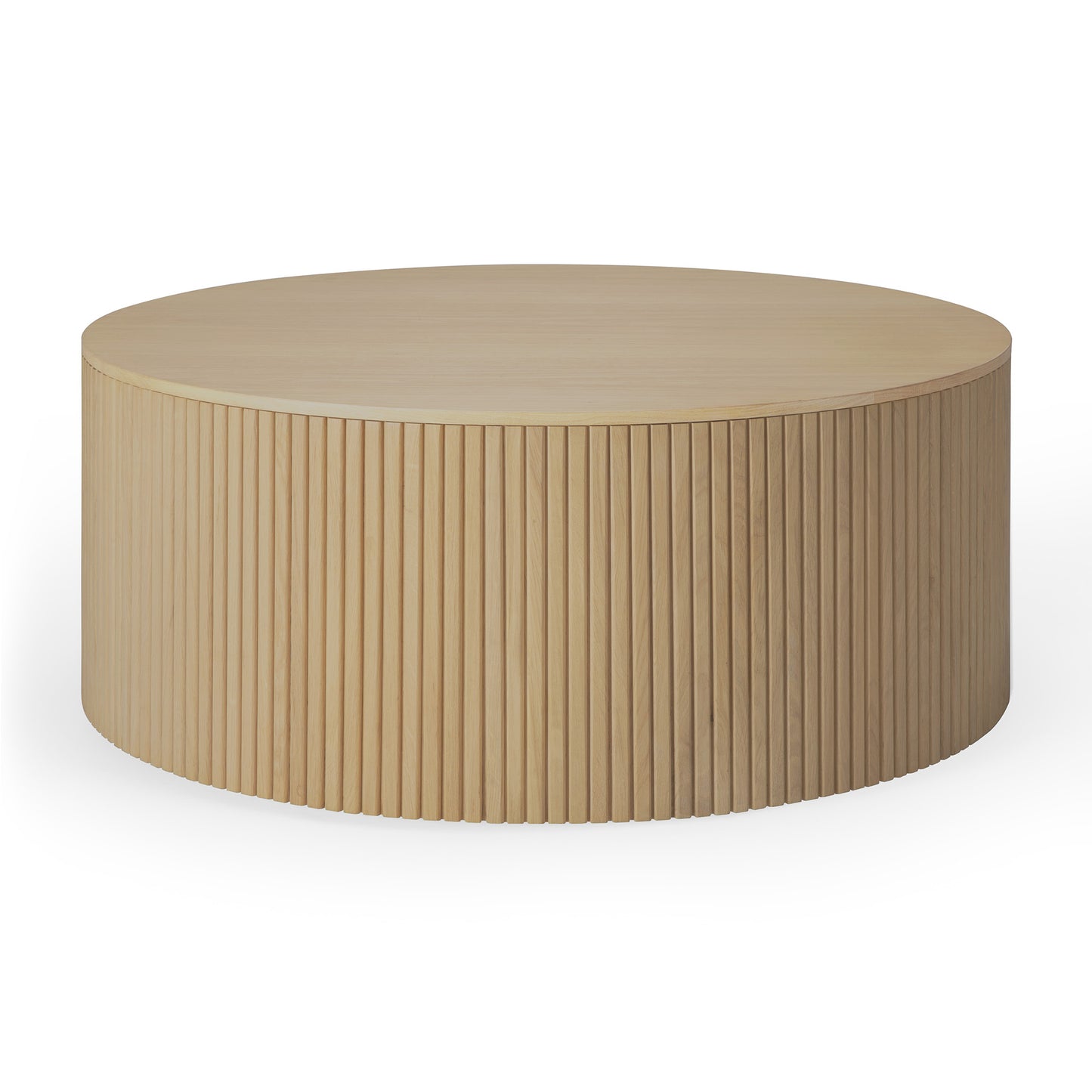 Roller-Max-coffee-table-oak-round-front-cut-Goode-Studio