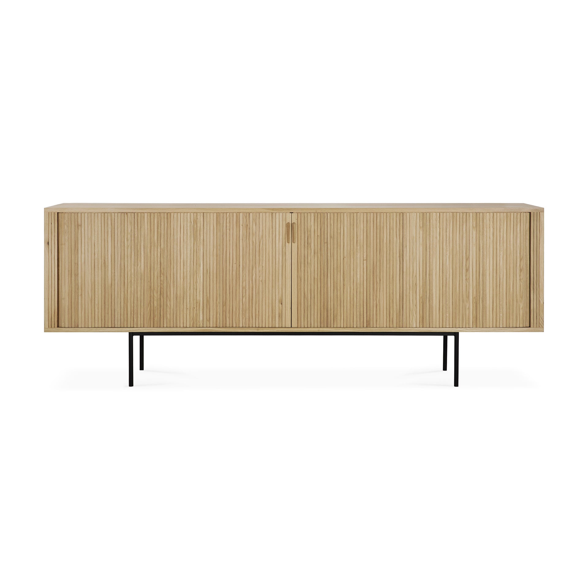 Roller-Max-sideboard-oak-2-doors-front-cut-Goode-Studio