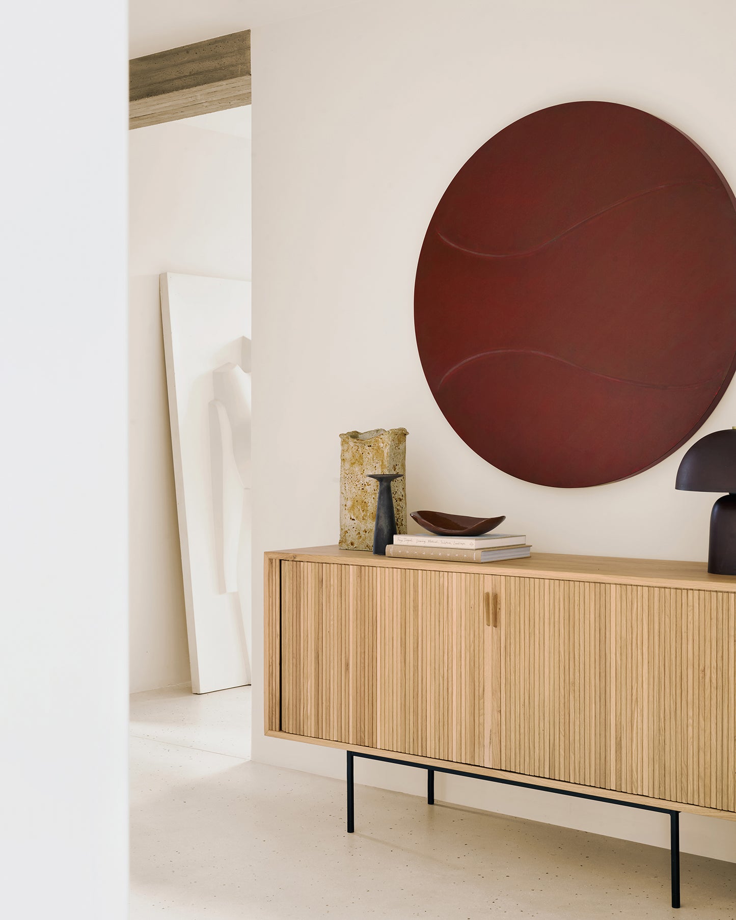 Roller Max sideboard-oak-2-doors-Goode-Studio