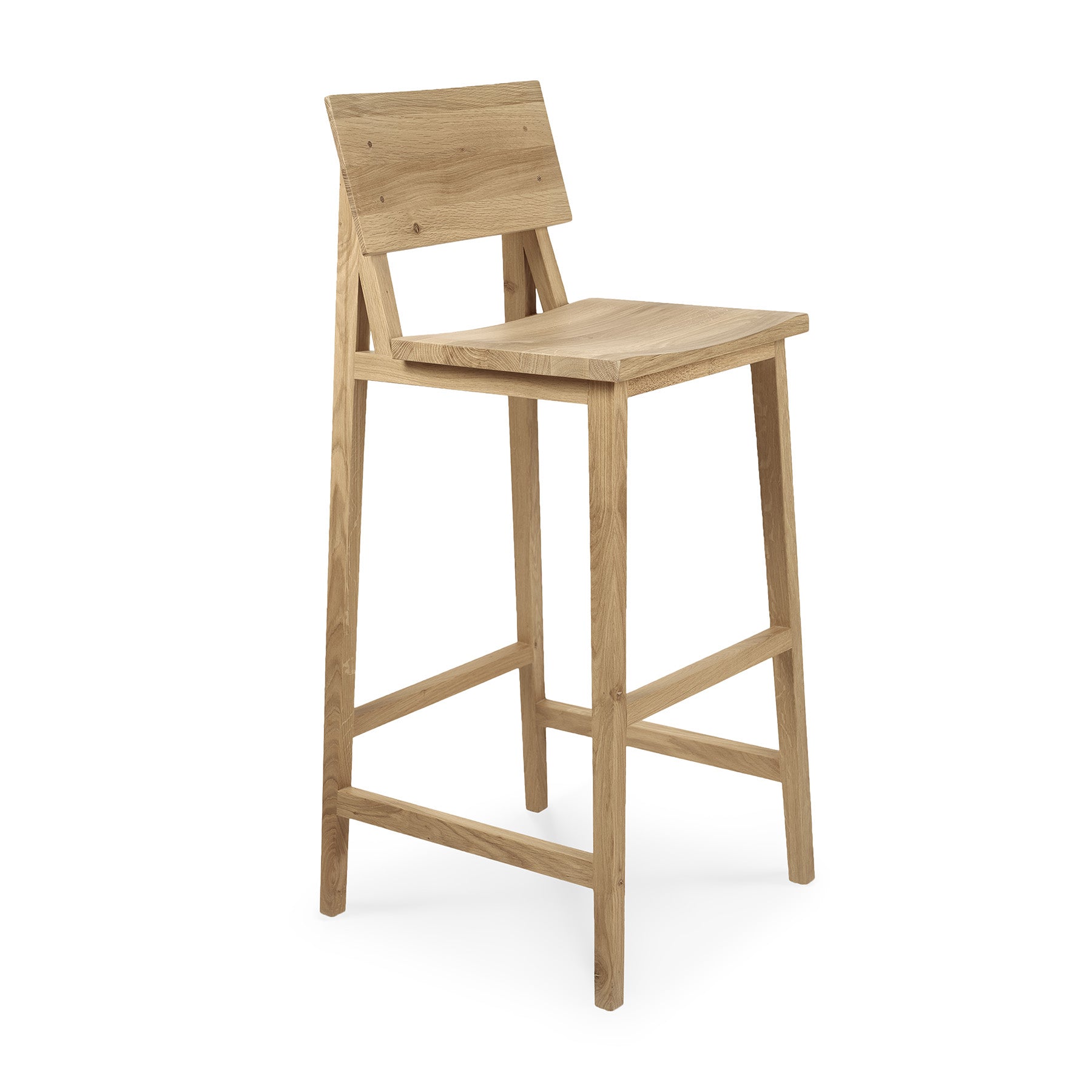 Oak-N4-bar-stool-side-cut-Goode-Studio