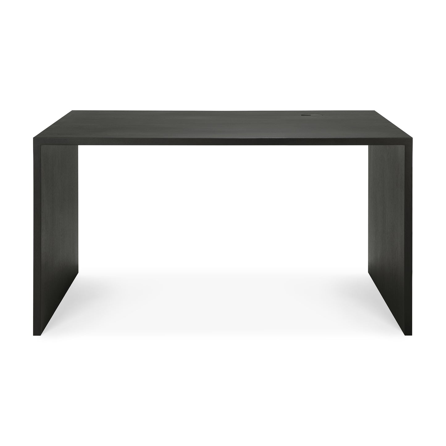 Oak-U-black-desk-varnished-front-cut-Goode-Studio