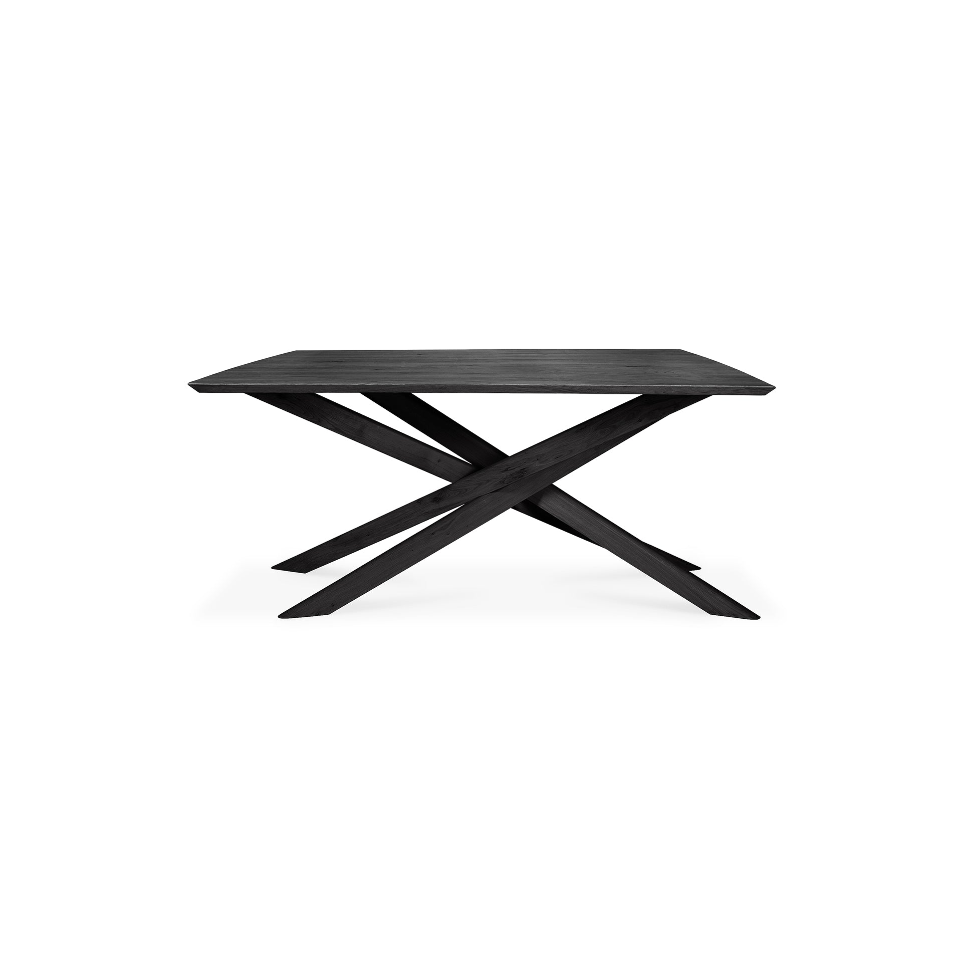 Mikado Dining Table - Oak Black - Rectangular