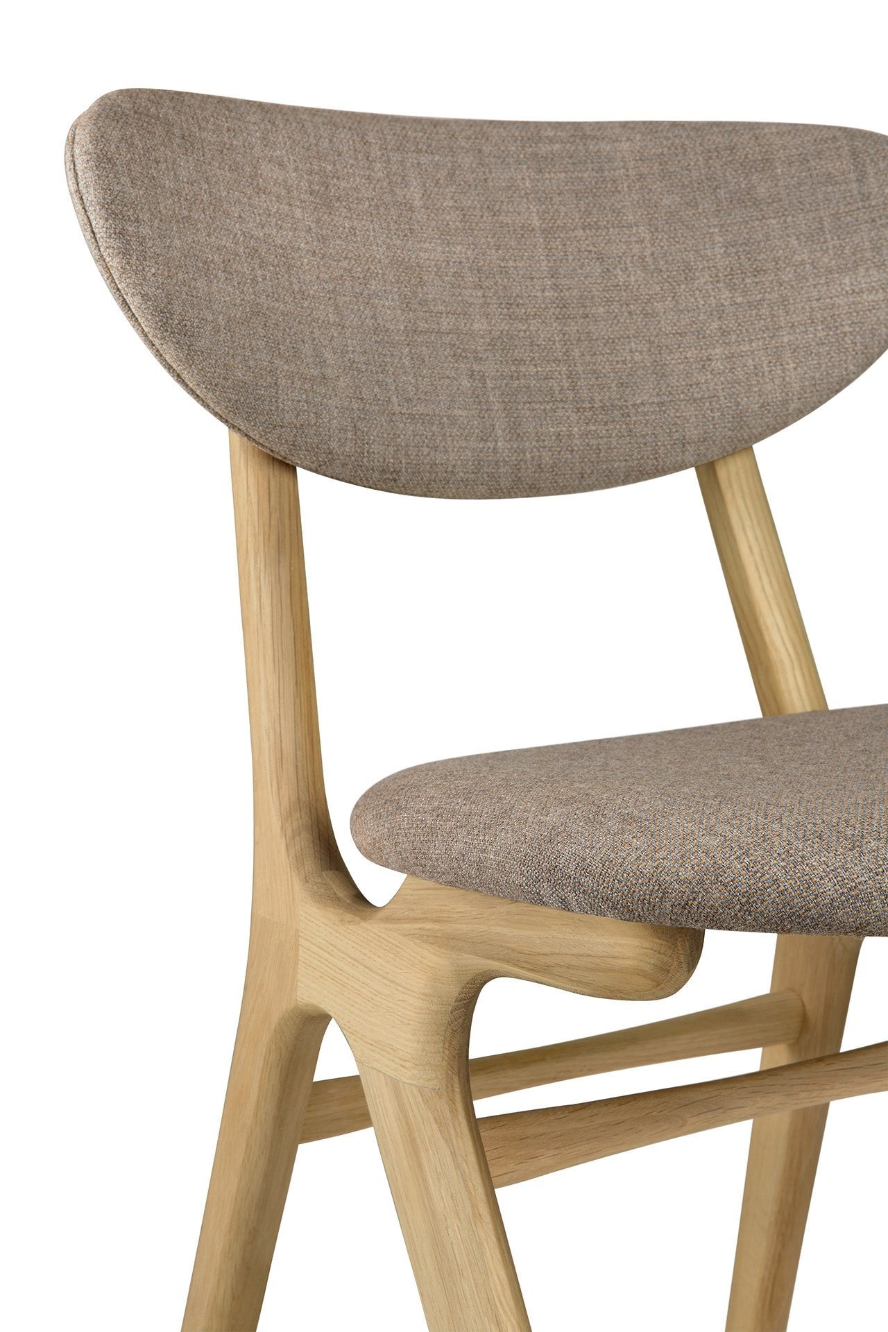 Eye-dining-chair-varnished-oak-Warm-Grey-fabric-upholstered-backrest-seat-Goode-Studio