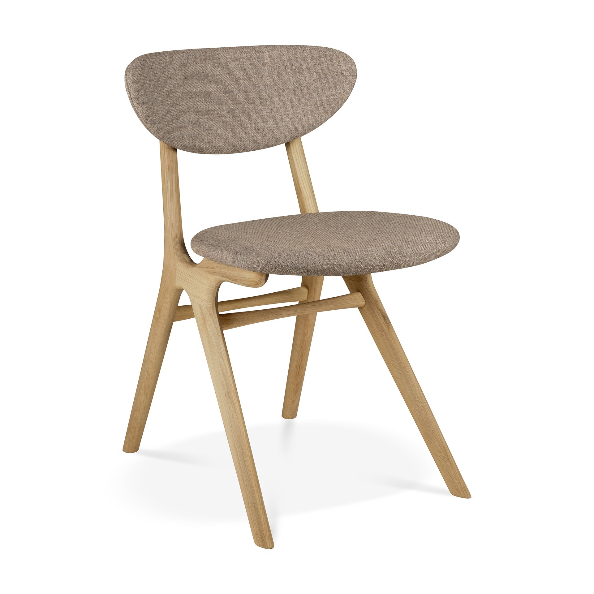 Eye dining chair, upholstered