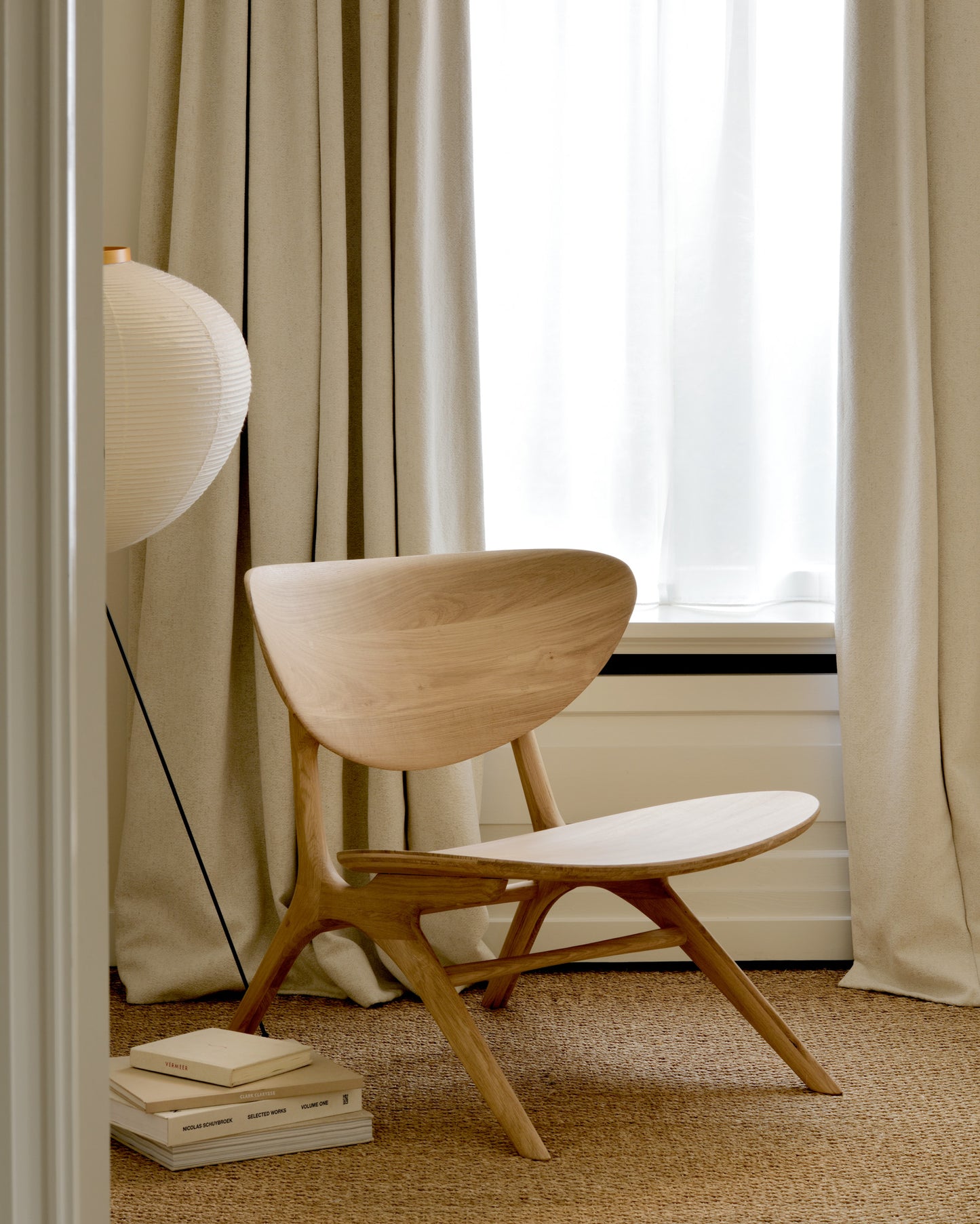 Eye Lounge Chair, Oak - Goode Studio
