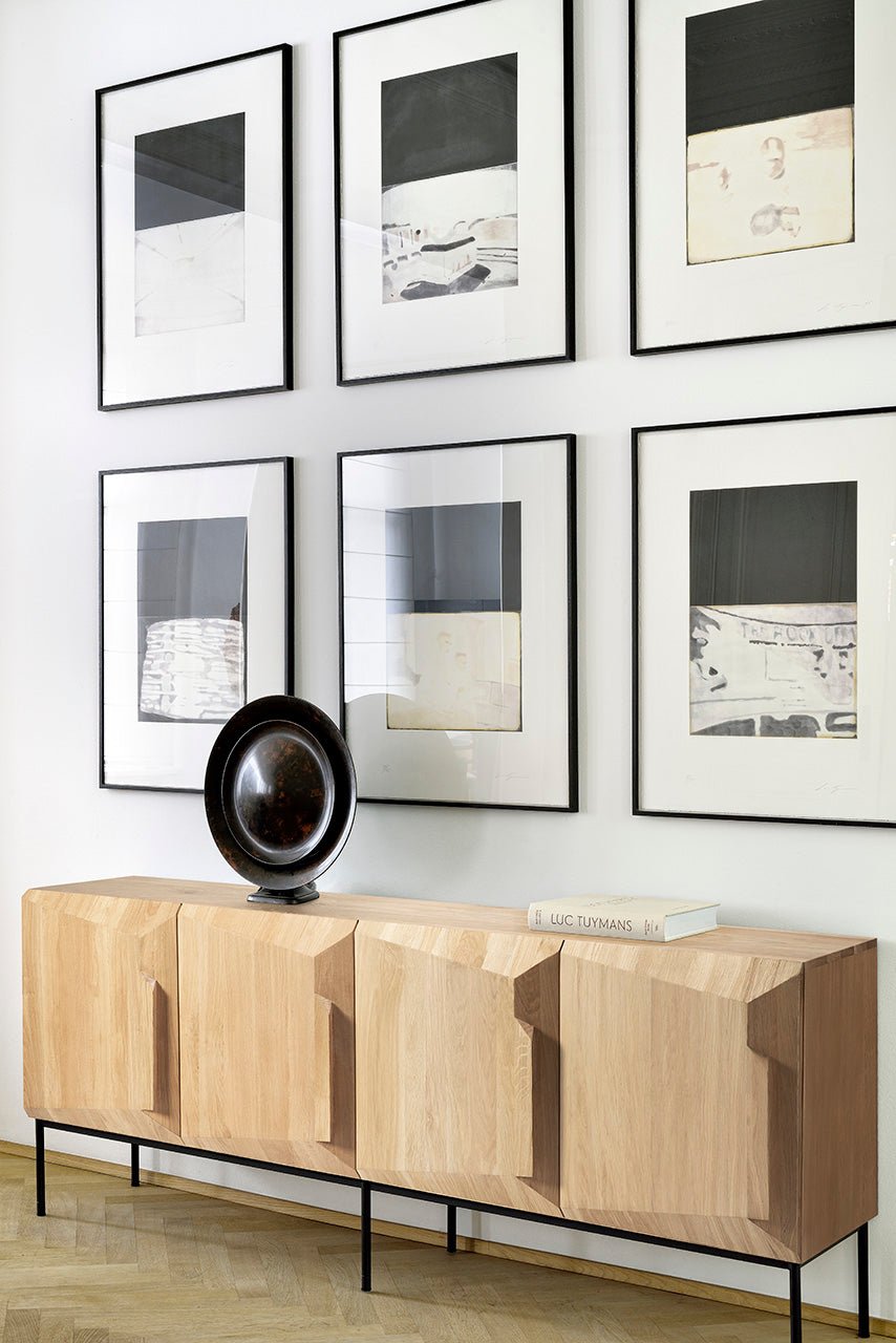 Oak-Stairs-sideboard-4opening-doors-Goode-Studio